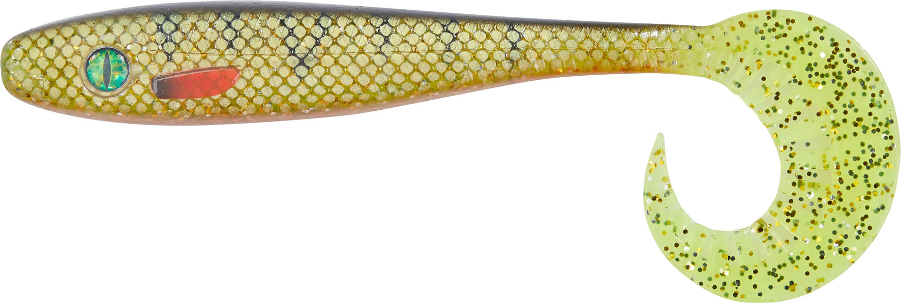 Pike Collector Twister, UV Perch, 16cm