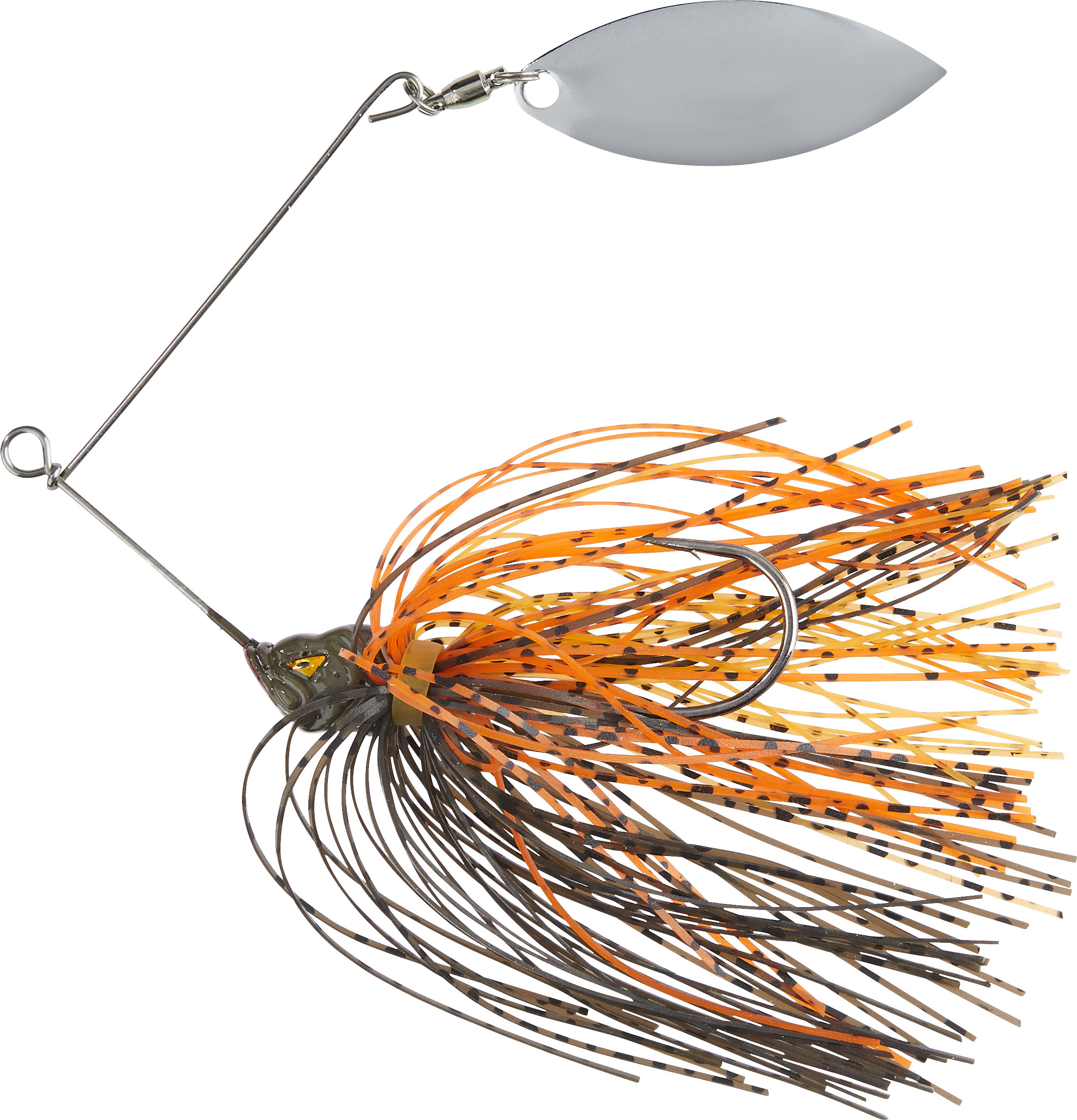 Spinnerbait Barsch, 1/0, 14g, Green Pumpkin-Amber Red