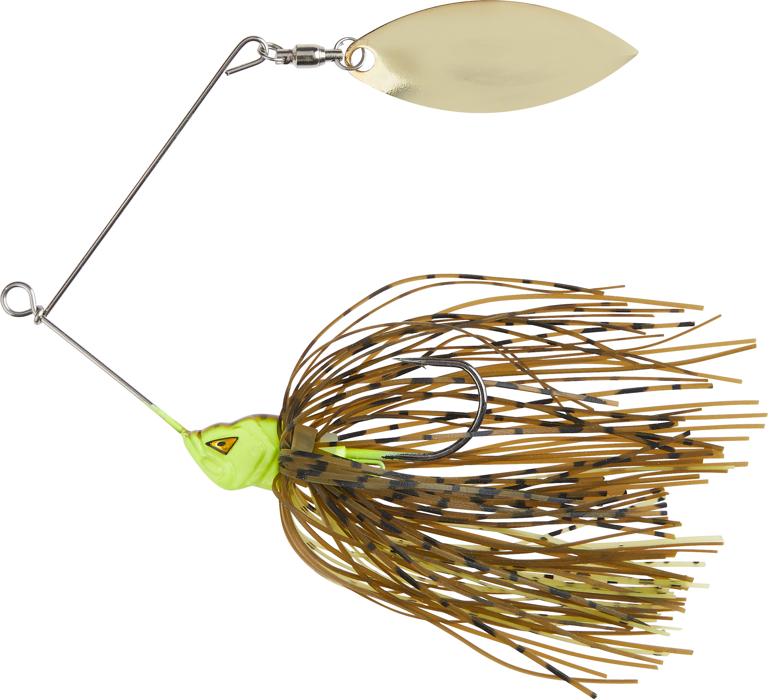 Spinnerbait Barsch, 1/0, 14g, Green Pumpkin Chartreuse