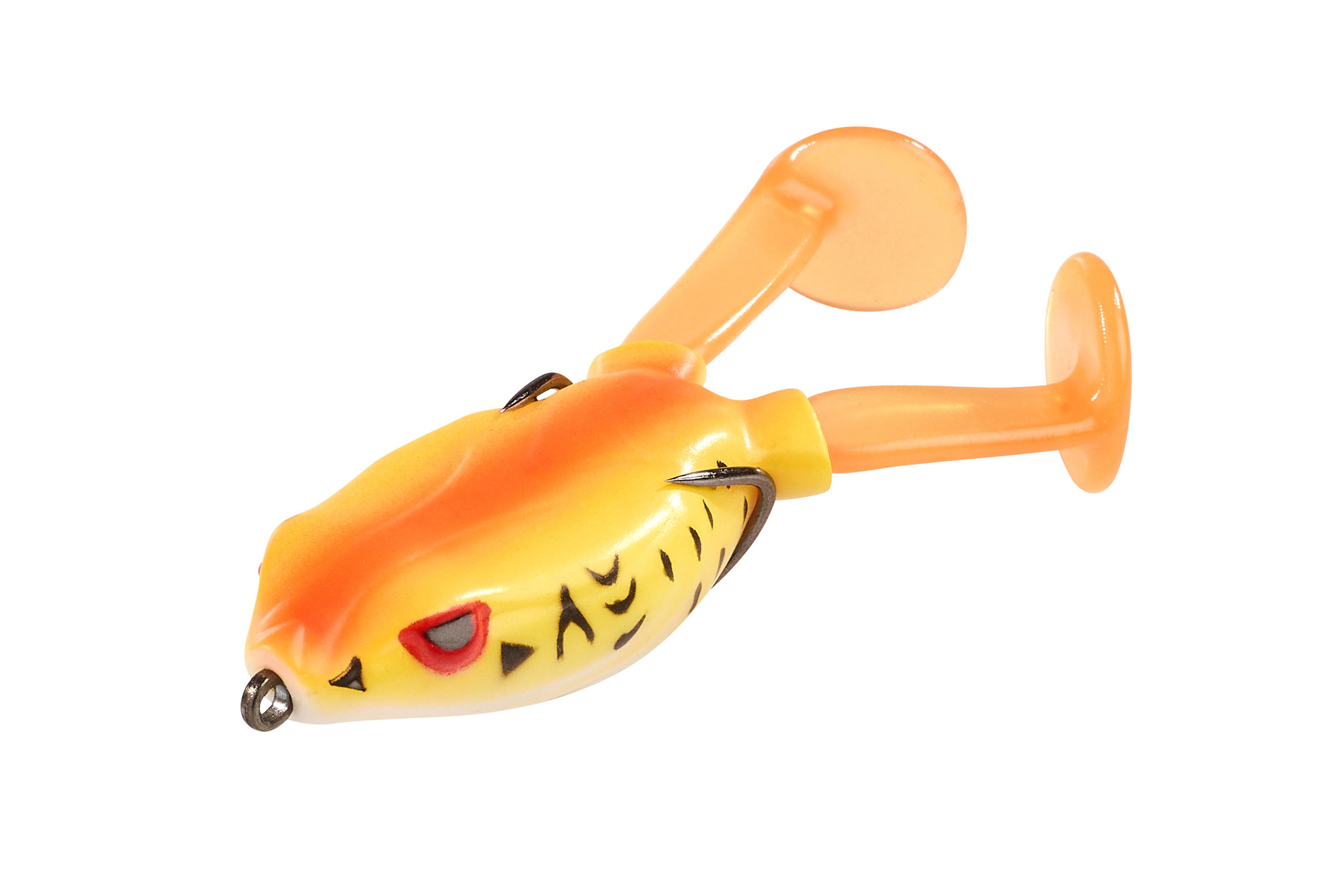 Shirasu Paddle Frog Hot Peach10cm 20g