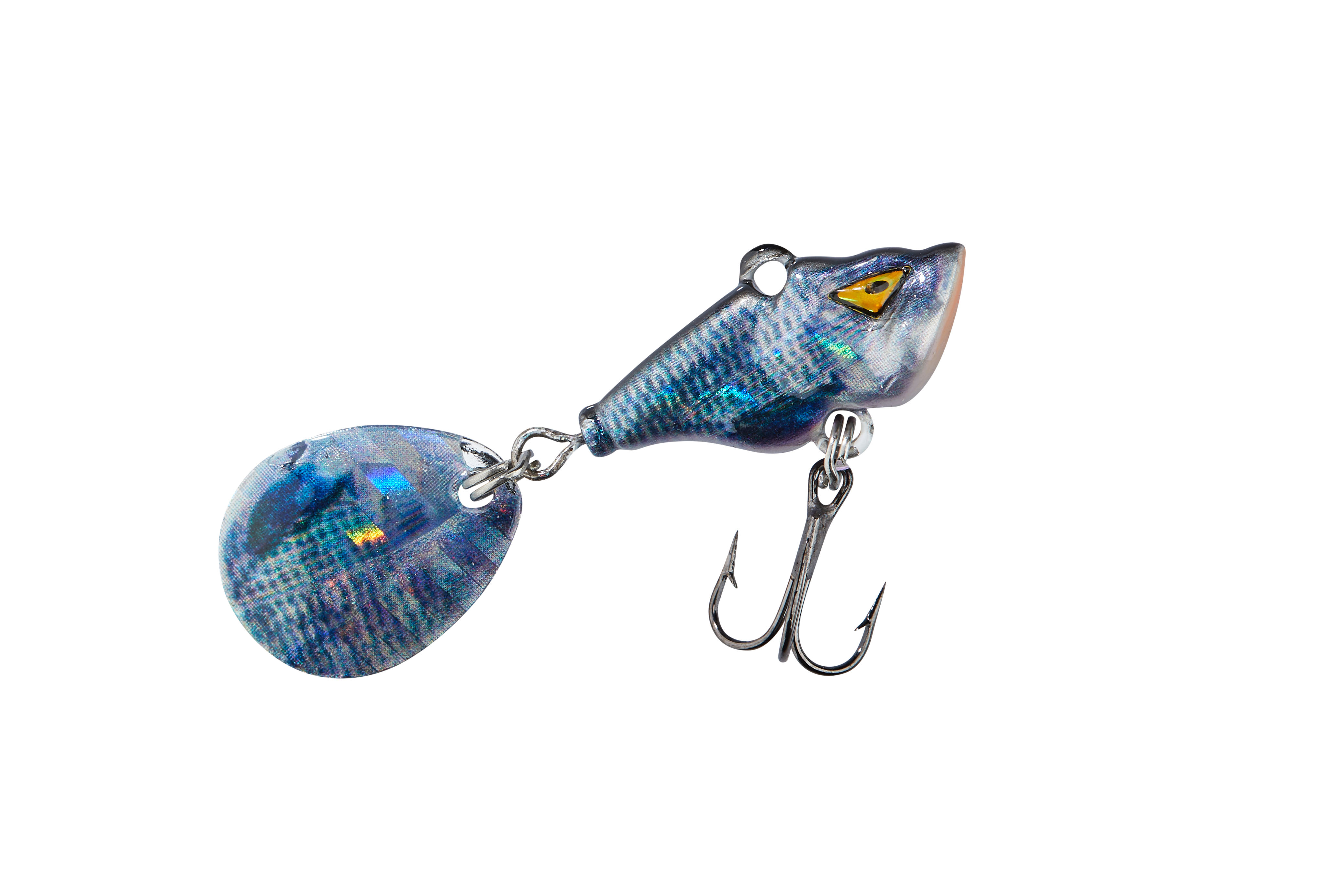 Shirasu Spin Buddy Evil Eye Rotauge UV (Blei) 12,5g