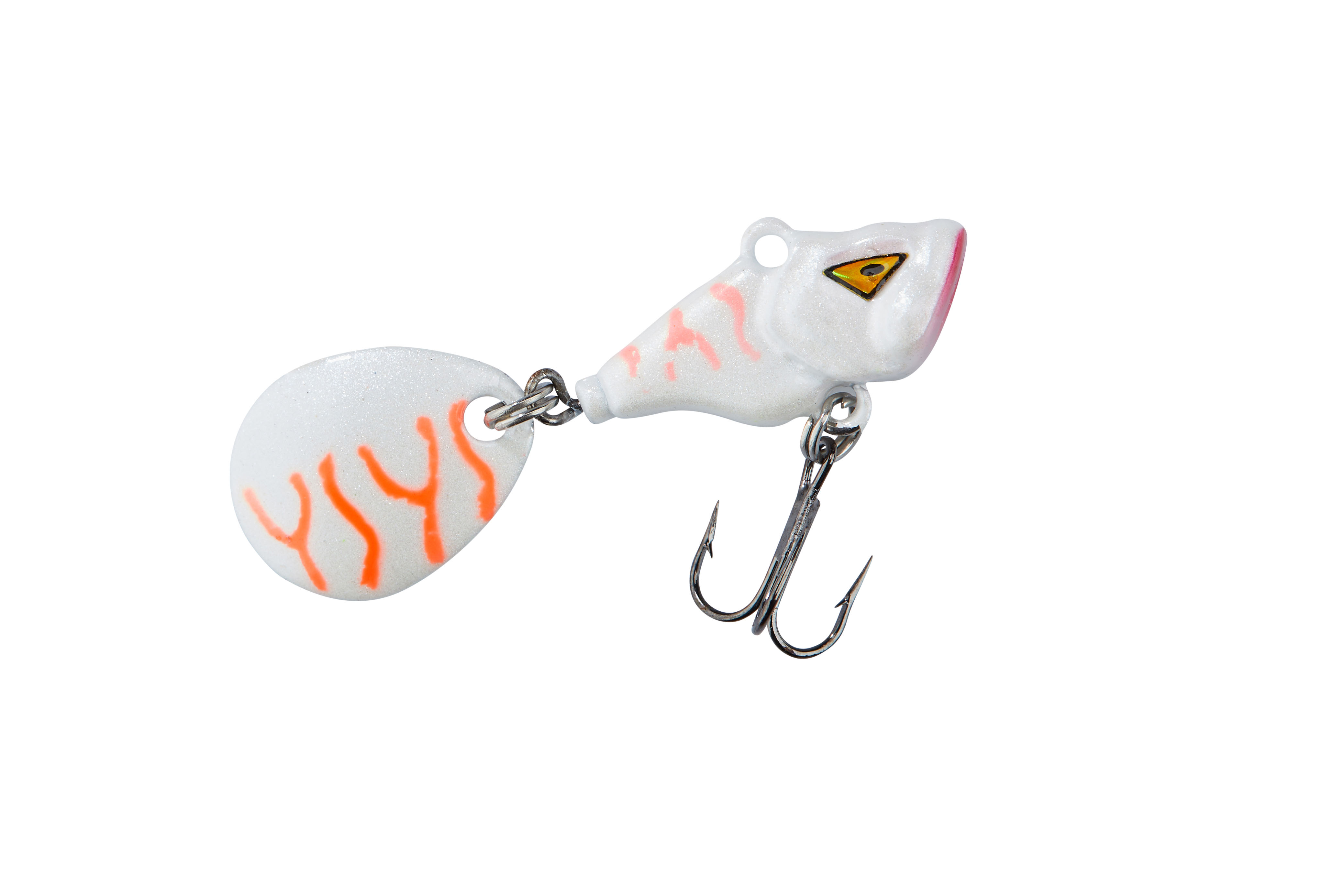 Shirasu Spin Buddy Evil Eye Albino (Blei) 12,5g