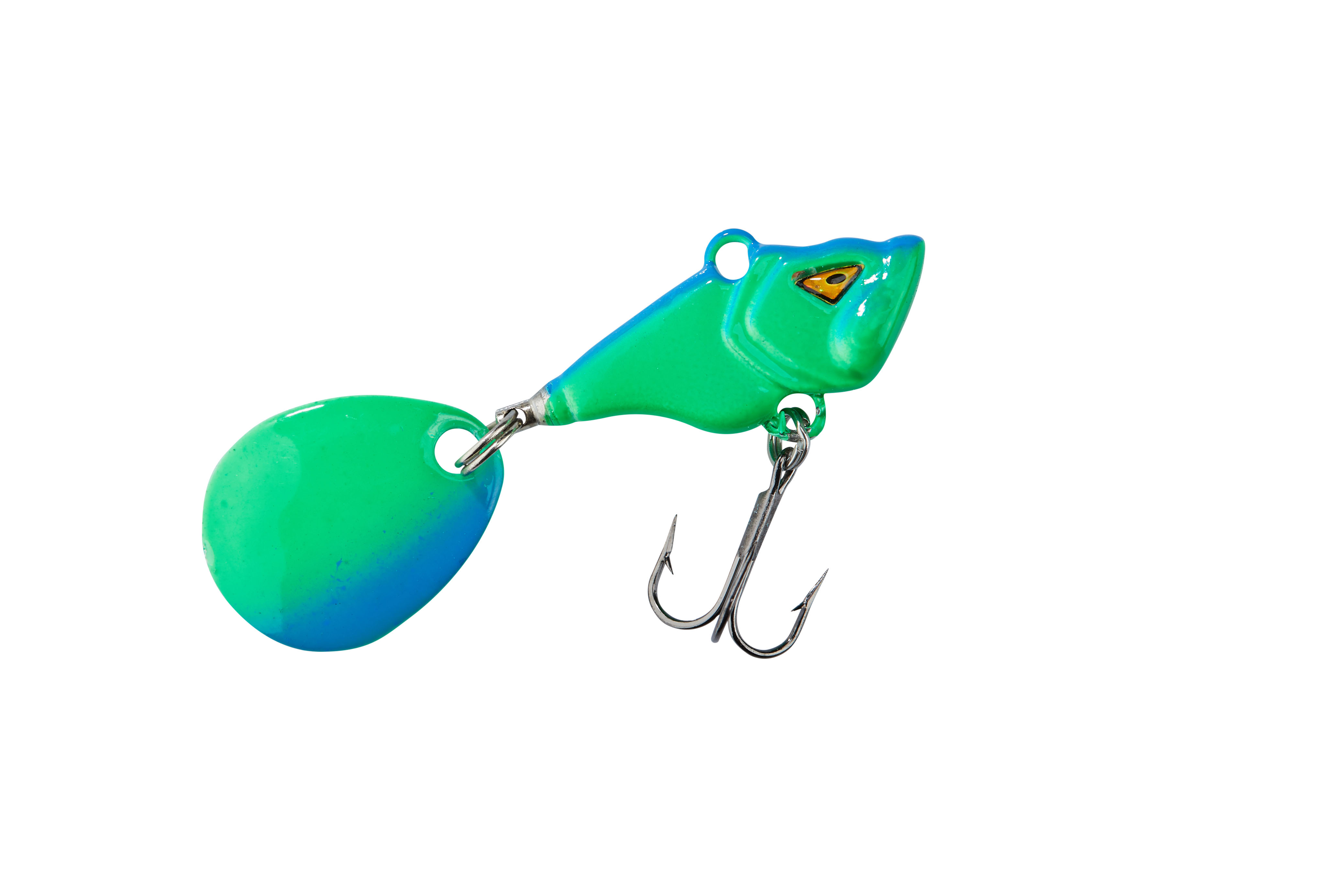 Shirasu Spin Buddy Evil Eye Blue Melon (Blei) 8g