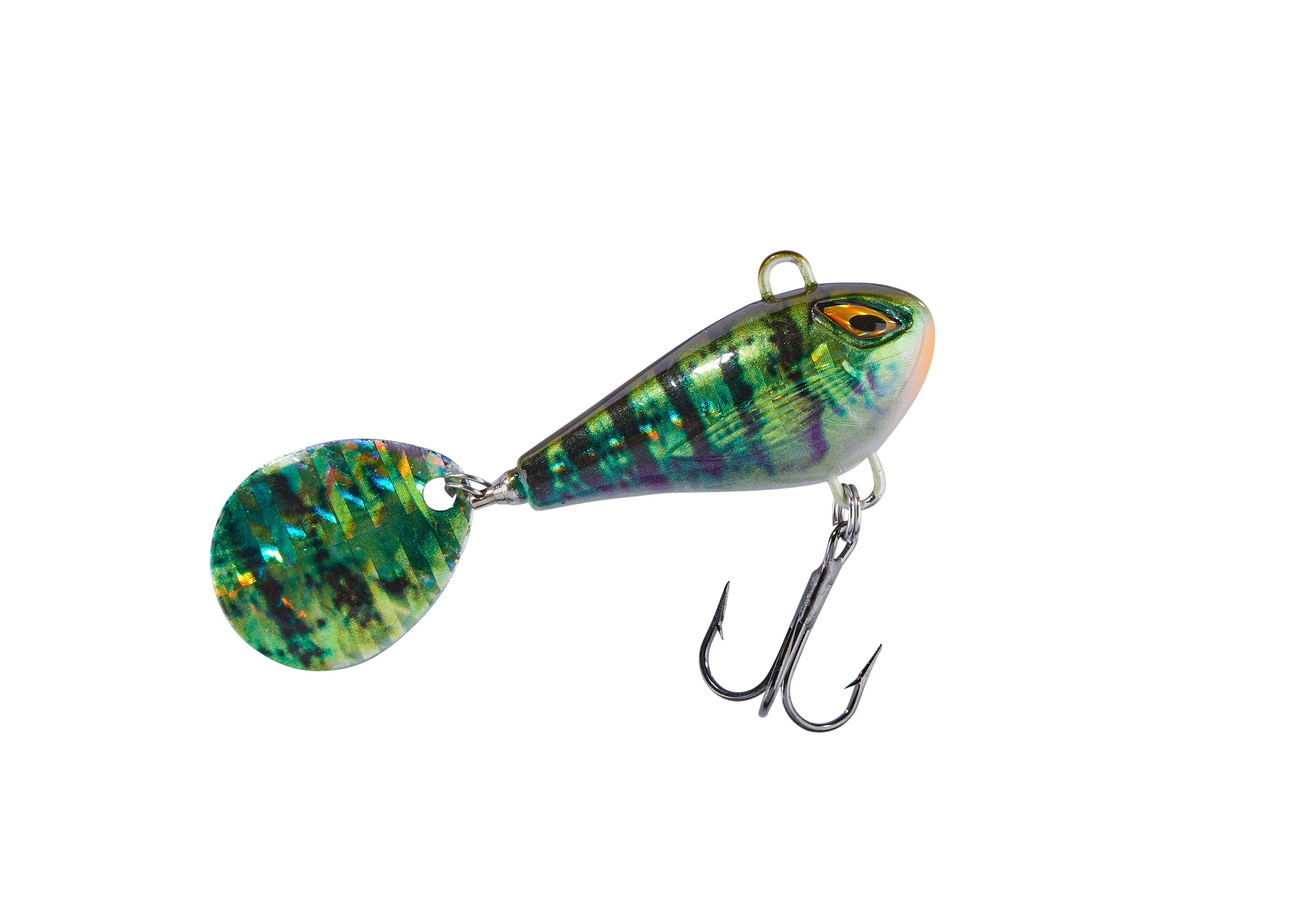 Shirasu Spin Buddy Evil Eye light Barsch UV (Kunststoff) 12g