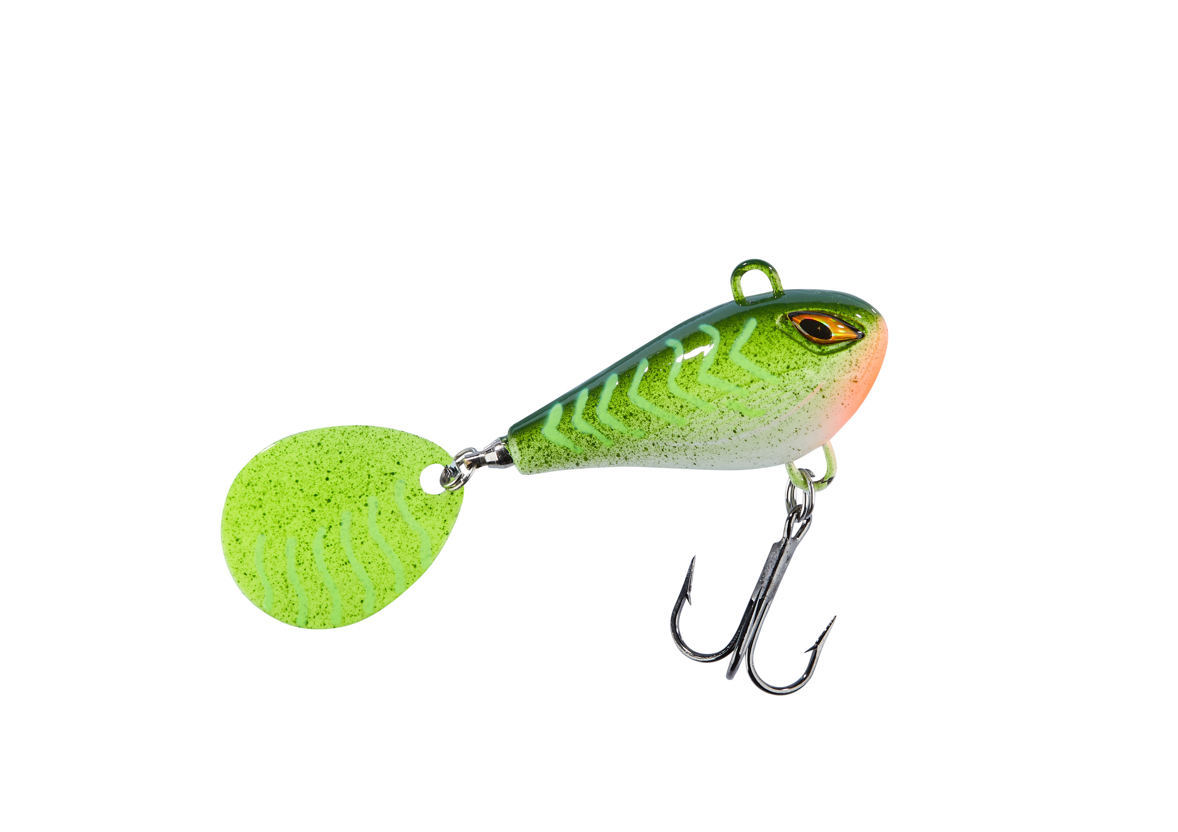 Shirasu Spin Buddy Evil Eye light Pike UV (Kunststoff) 6g