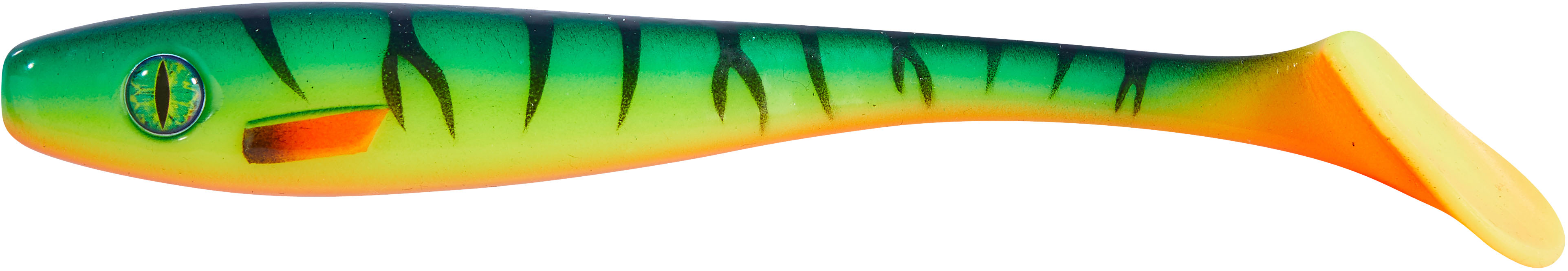 Pike Collector Shad, Fire Shark, 16cm
