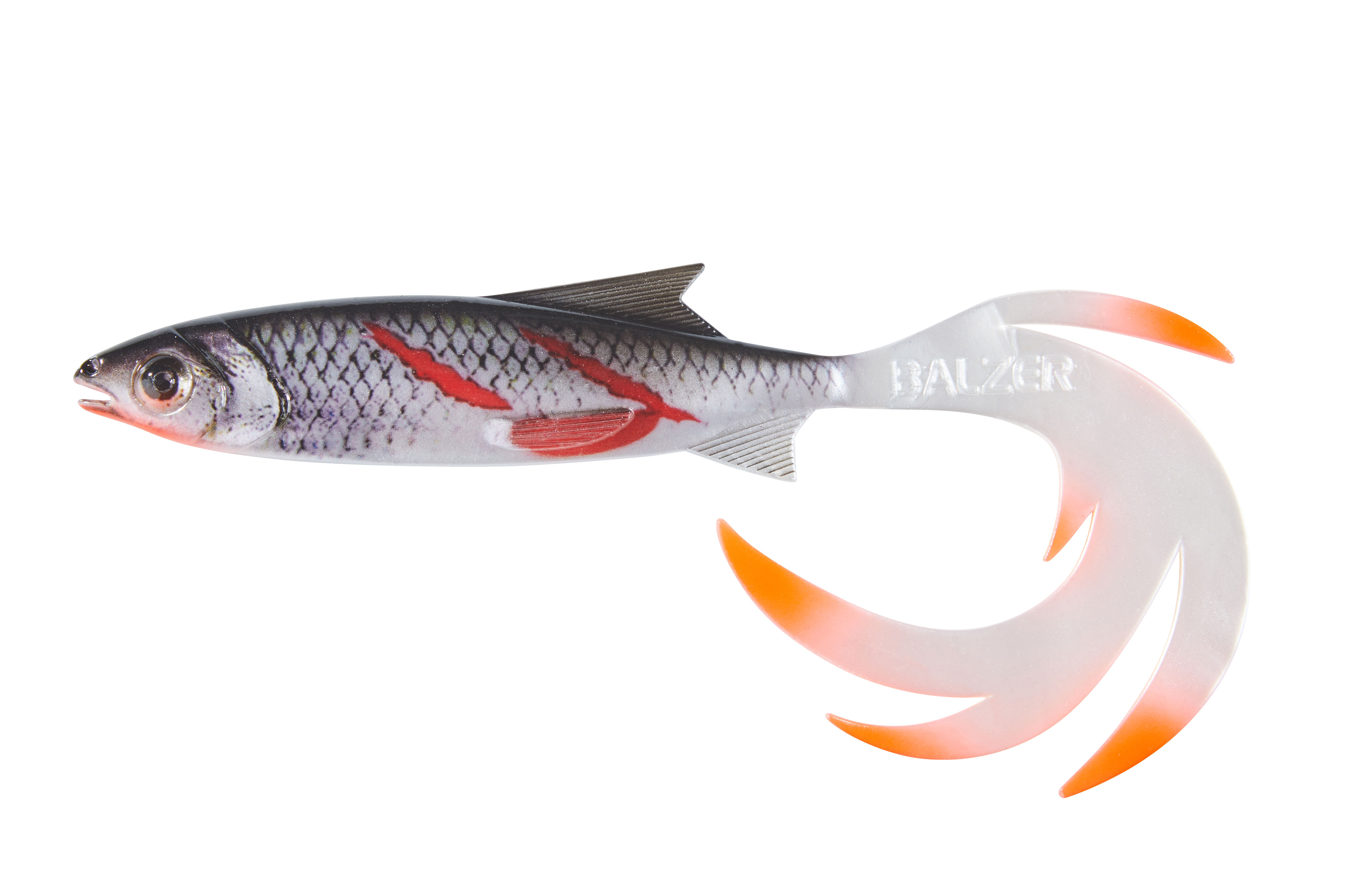 Shirasu Reptile Shad Print Bloody Minnow 15cm