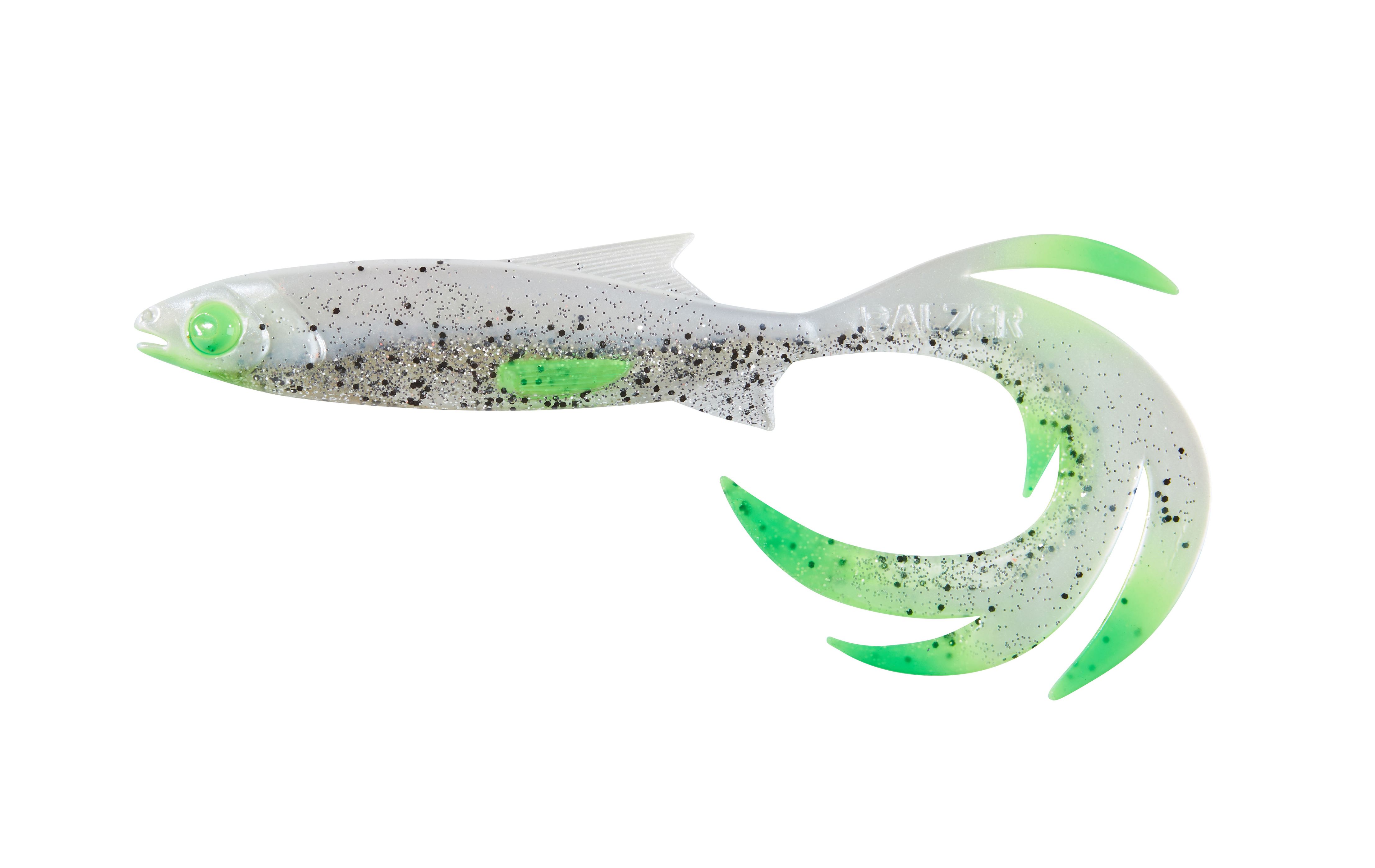 Shirasu Reptile Shad UV Booster Salt 'n' Pepper 15cm