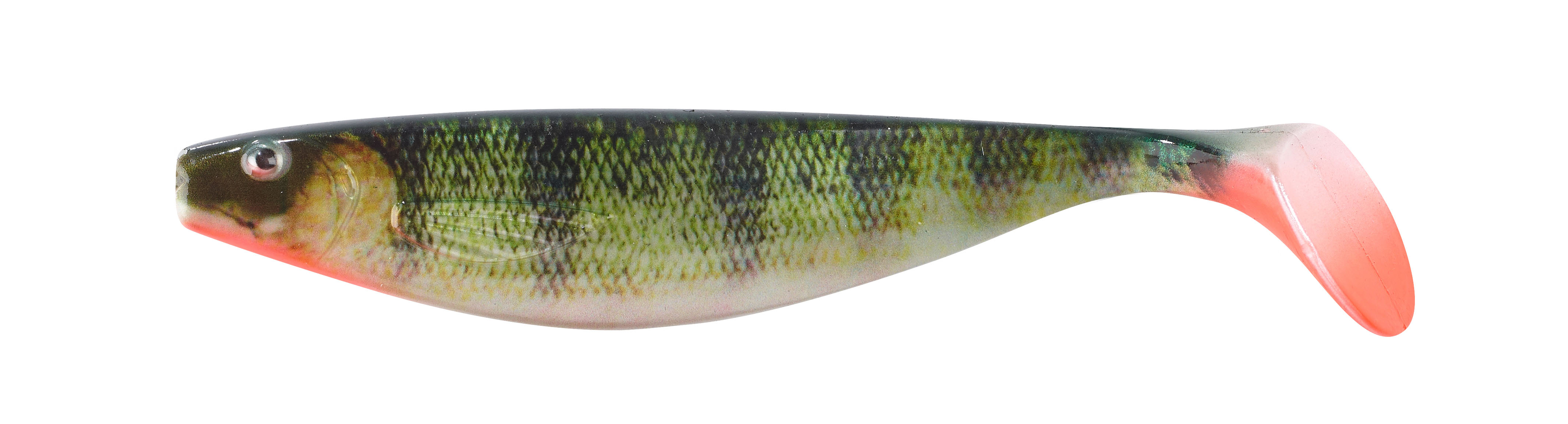 Shirasu Photo Print Shad 3D Bloody Tail Barsch 6cm