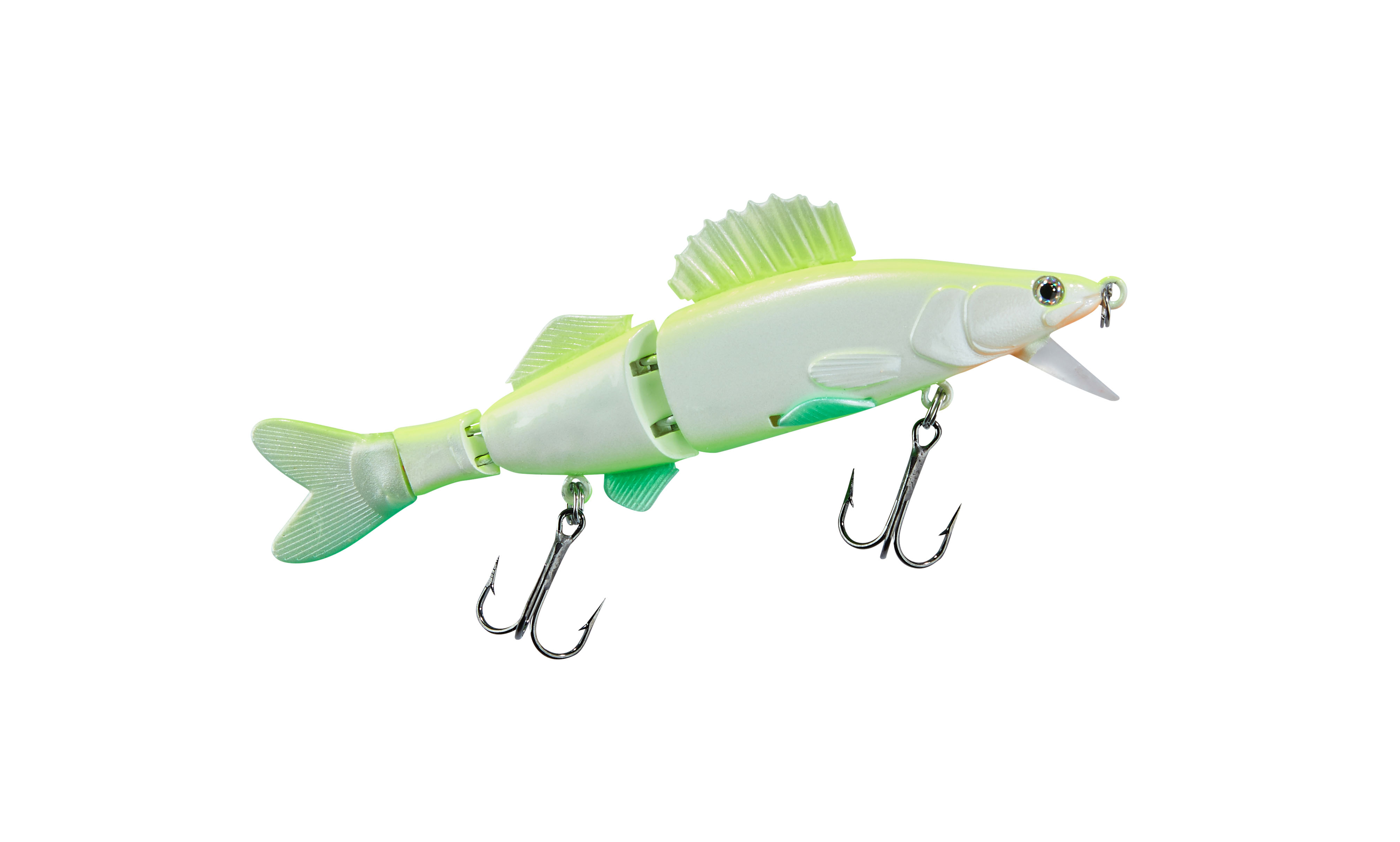 Shirasu Thunder Zander UV sinking Lime 11cm