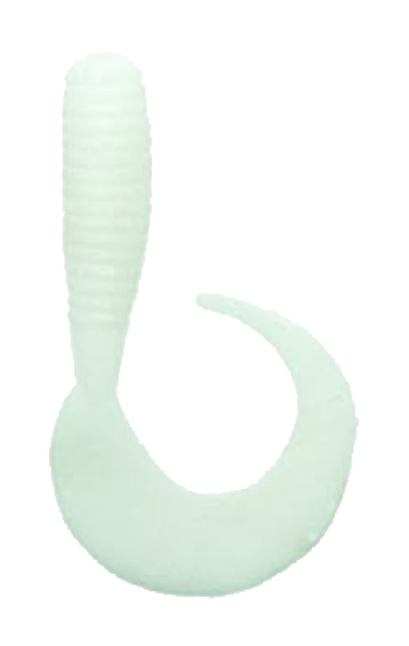 Shirasu Mini Twister 3cm weiß