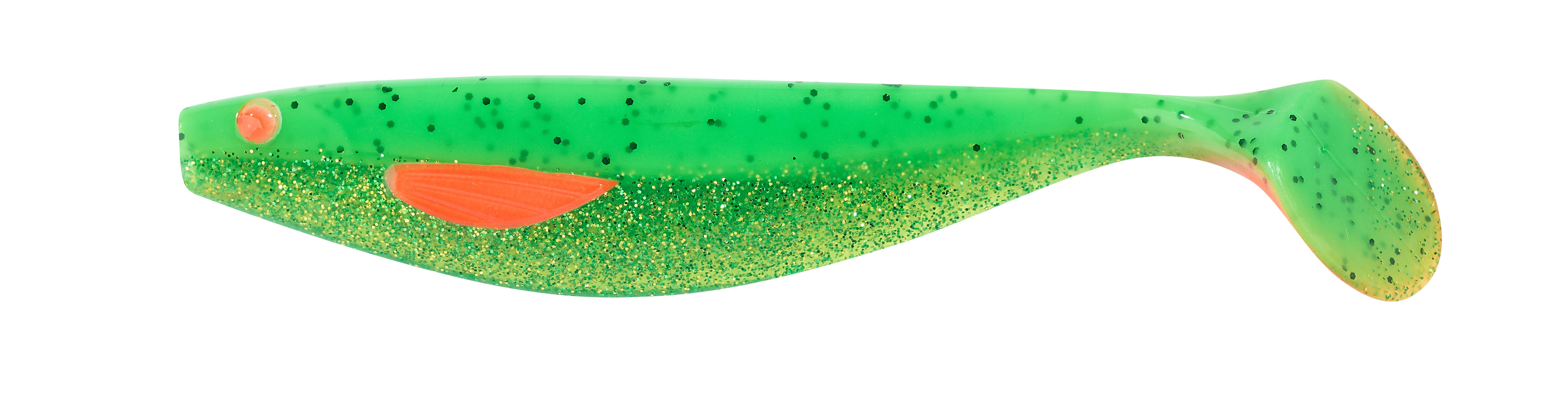 Shirasu UV Booster Shad Chartreuse Lime 23cm