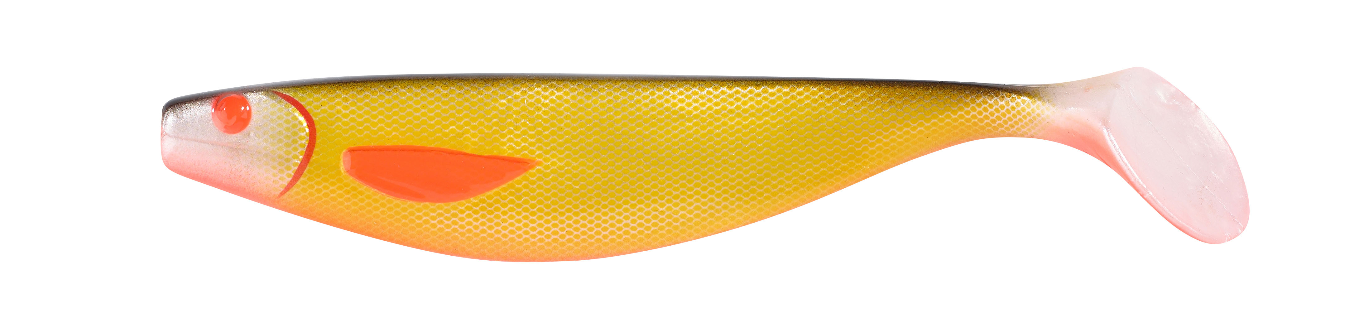Shirasu UV Booster Shad Amber 6cm