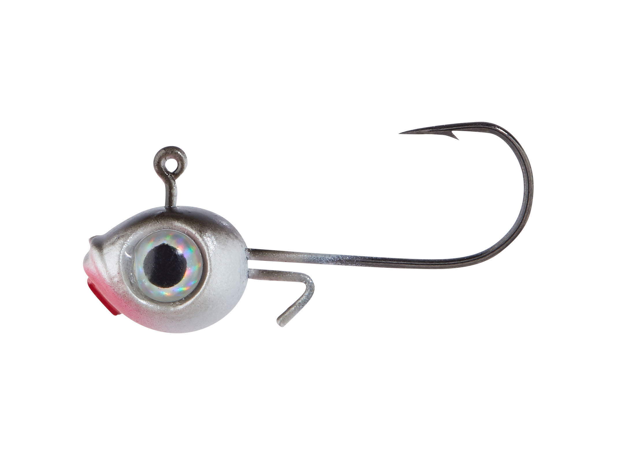 Shirasu Micro Jig/UV Auge schwarz-weiß matt 5g #2