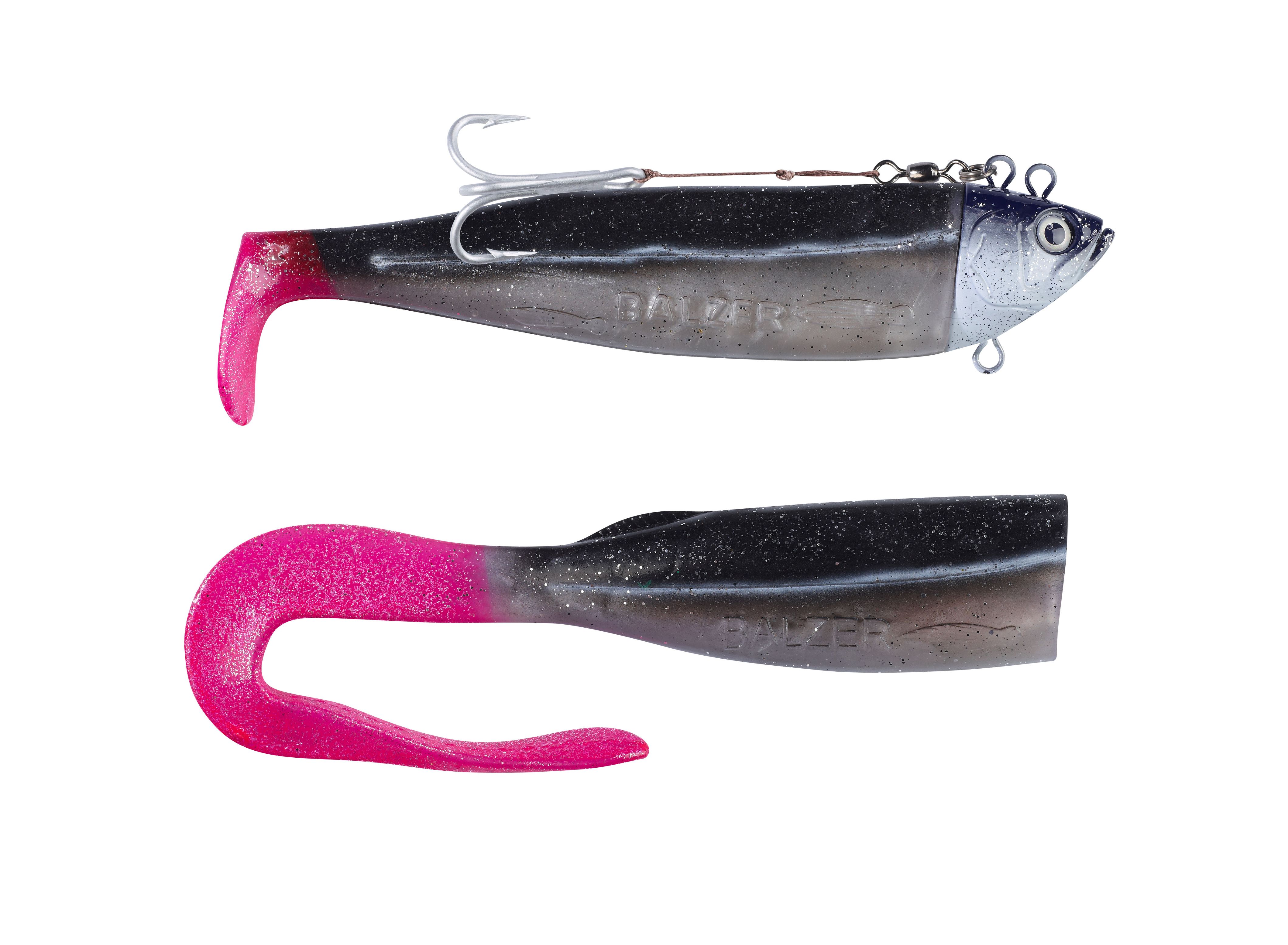 Adrenalin Arctic Shad Seelachs/pinker Schwanz 150g