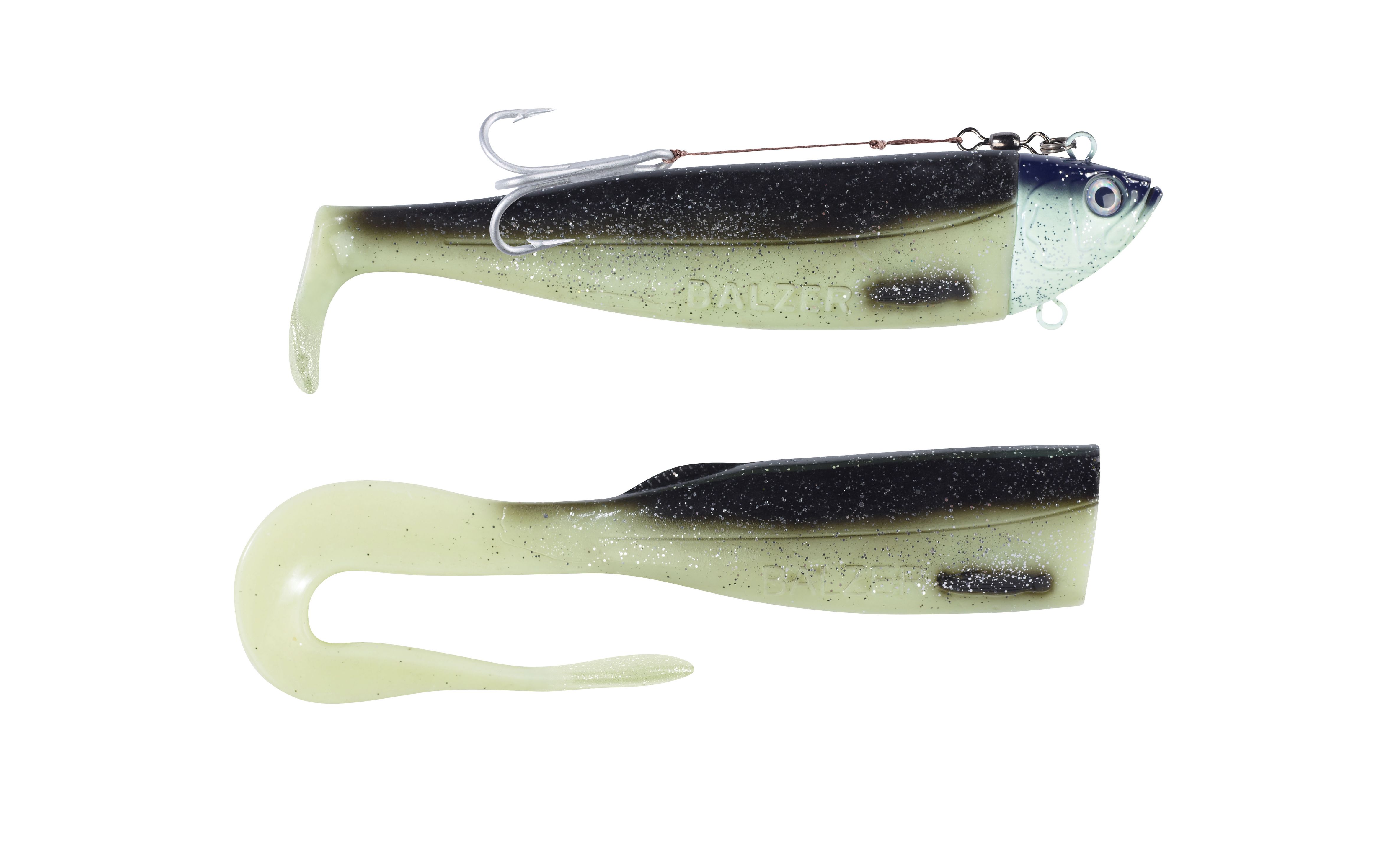Adrenalin Arctic Shad Seelachs luminous/luminous Schwanz 400g