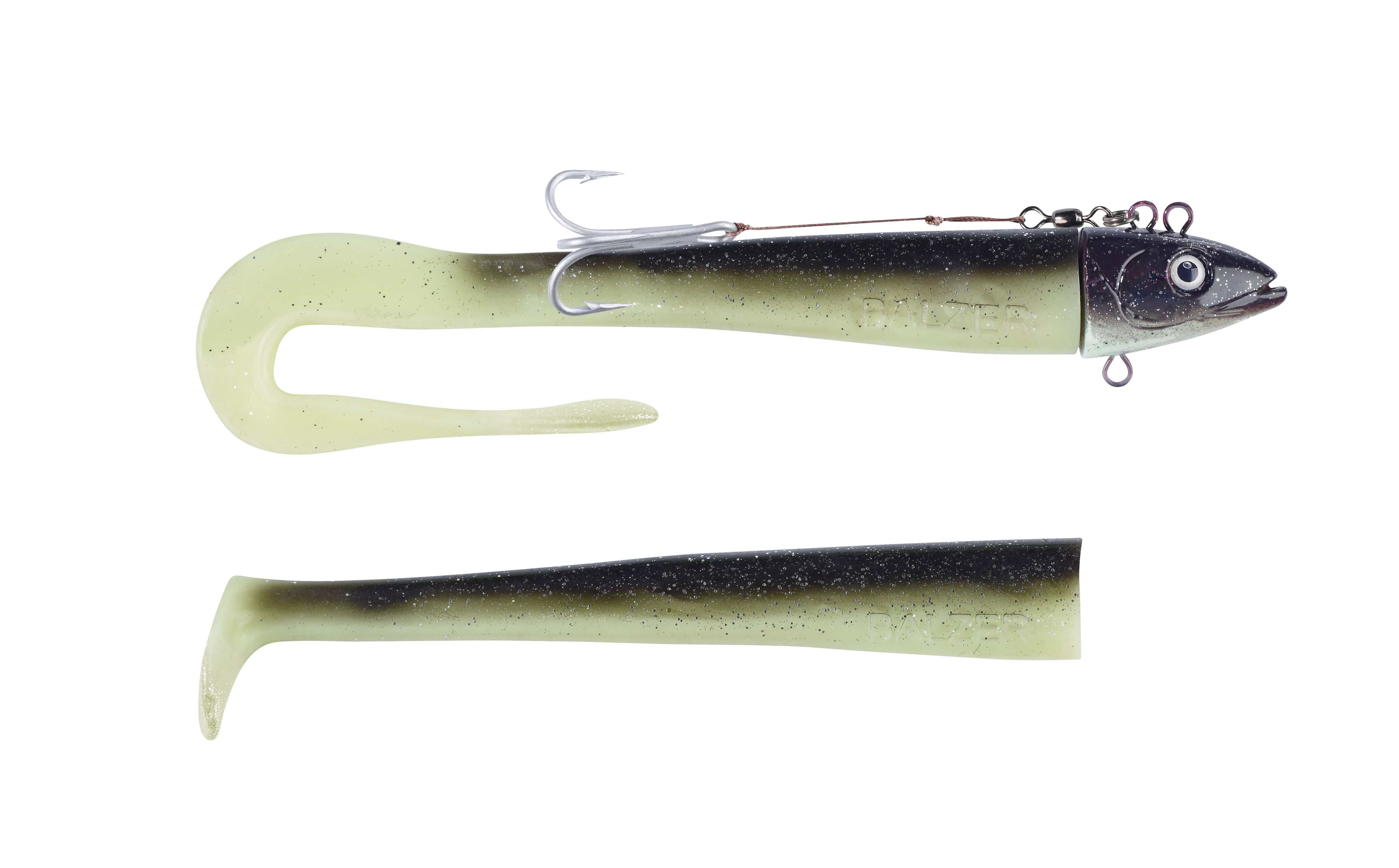 Adrenalin Arctic Eel Seelachs/luminous Schwanz 150g