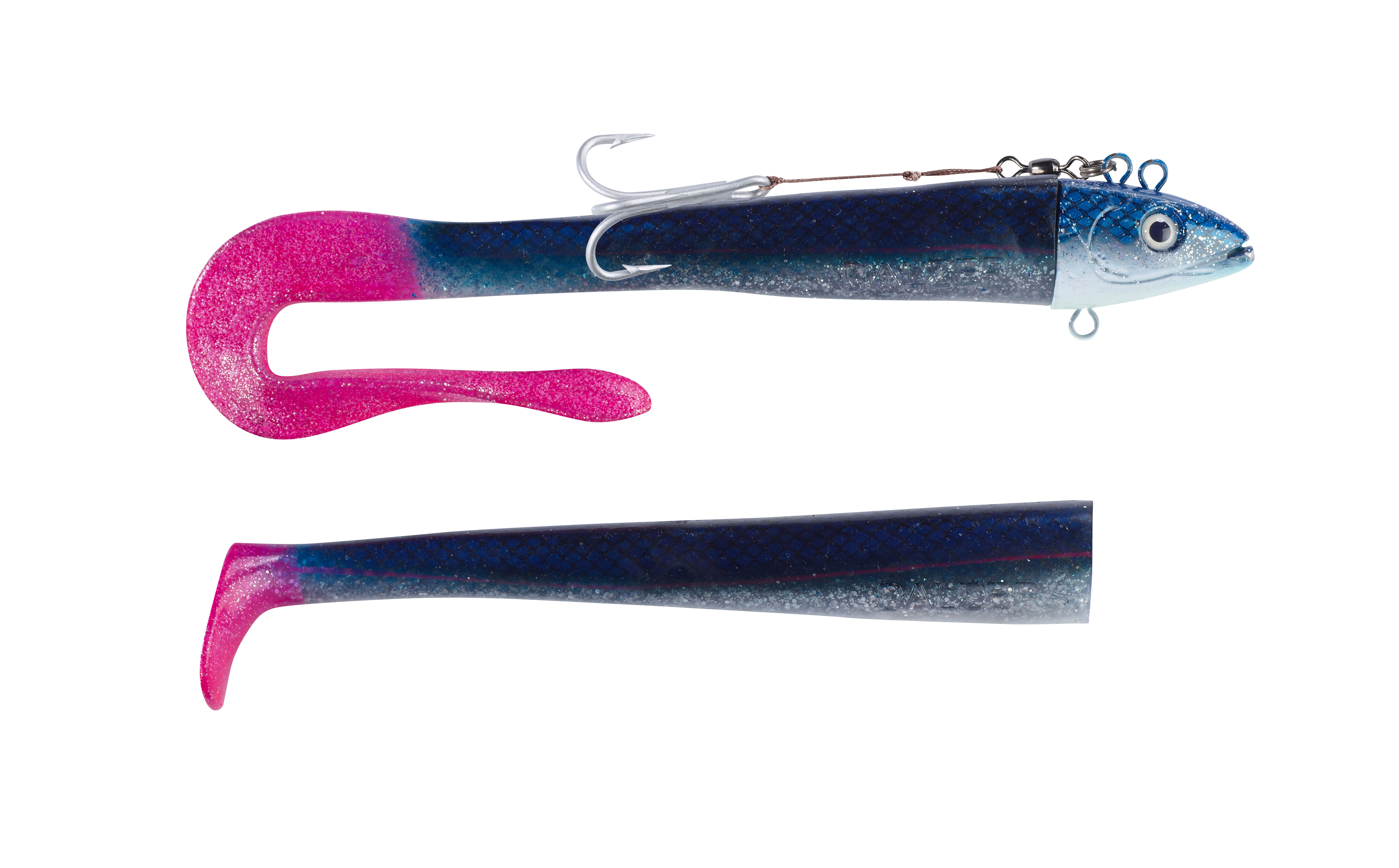 Adrenalin Arctic Eel blau-silber-Glitter/pinker Schwanz 300g