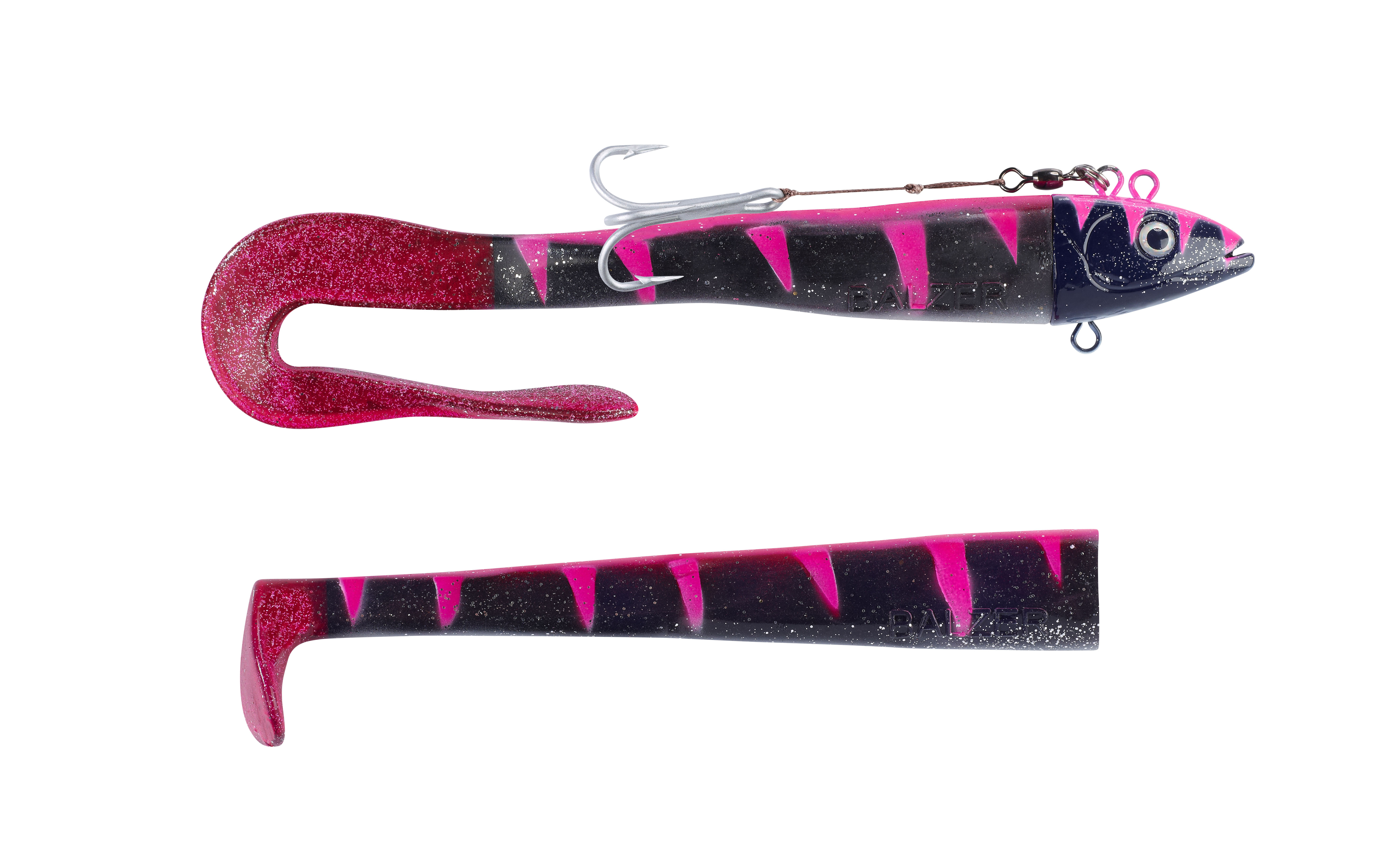 Adrenalin Arctic Eel schwarz-pink Fireshark 300g