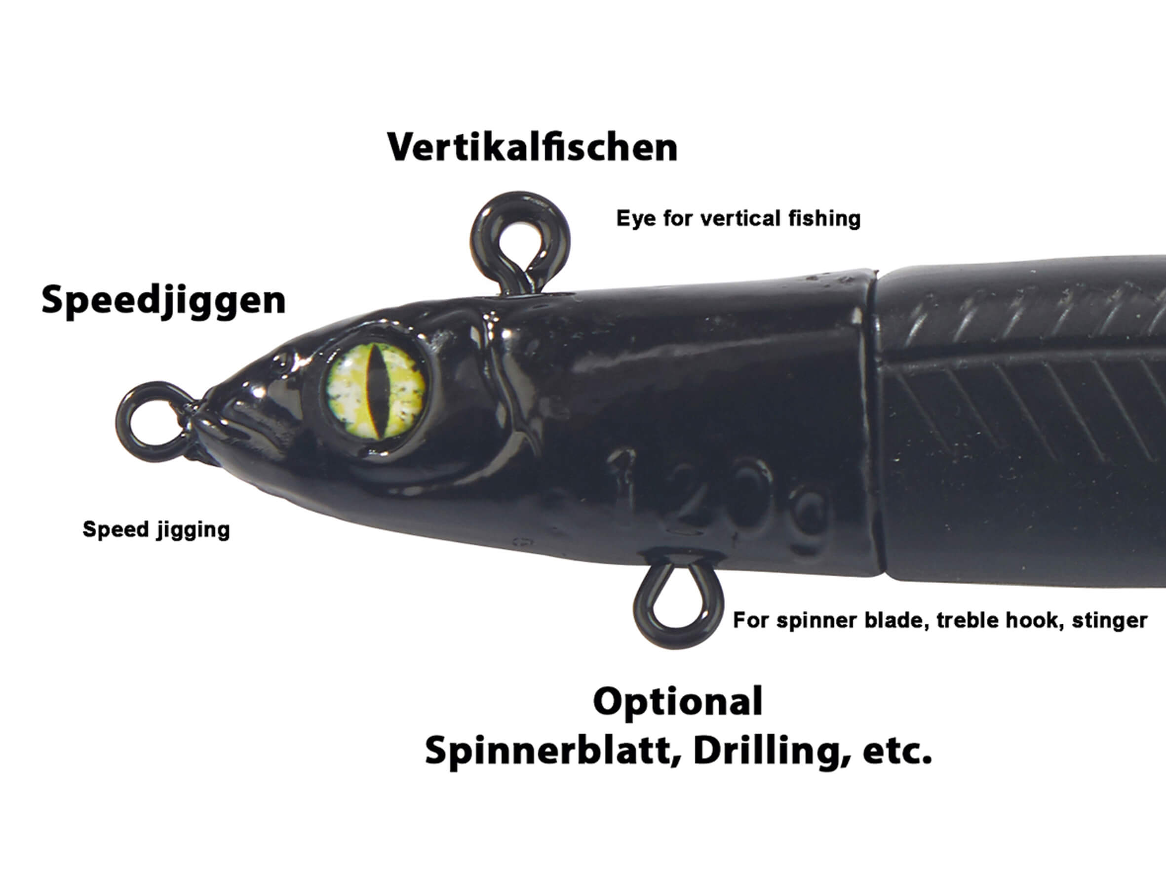 Valhall Rainer Korn Bullet Eel Schaufelschwanz, 200g, Motoroil