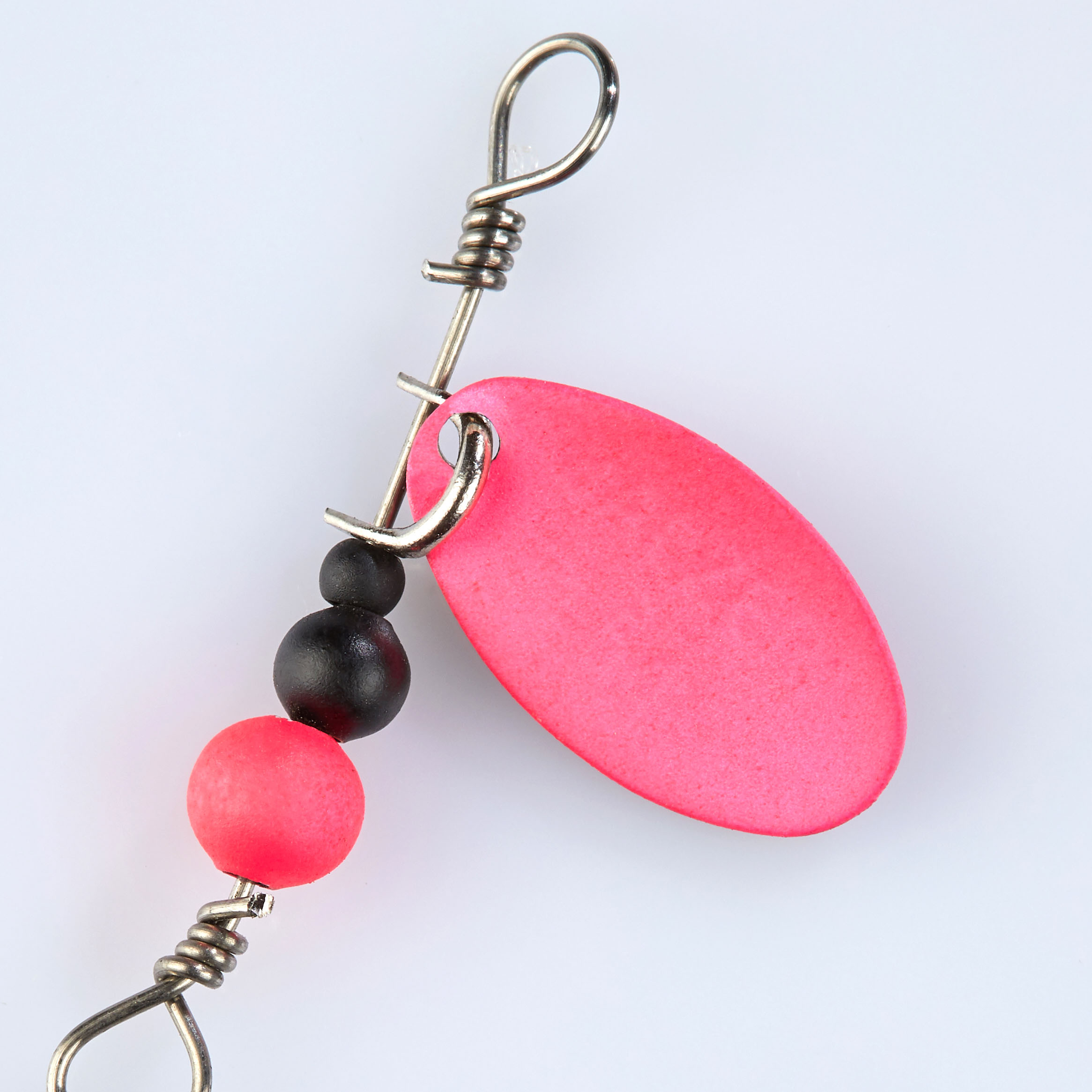 Trout Attack Micro Spinner UV pink-schwarz 3,5cm 1g