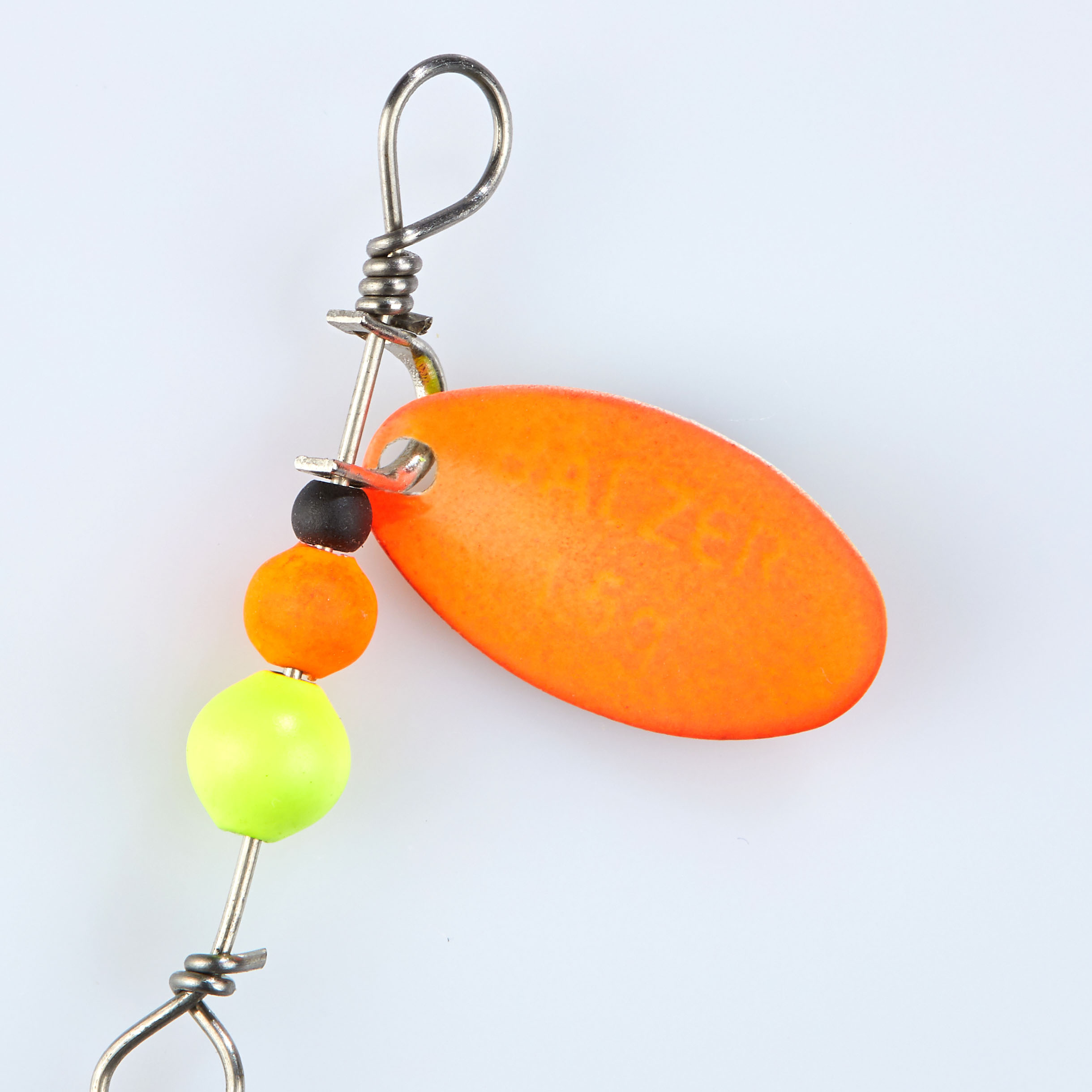 Trout Attack Micro Spinner UV orange-gelb 3,5cm 1g