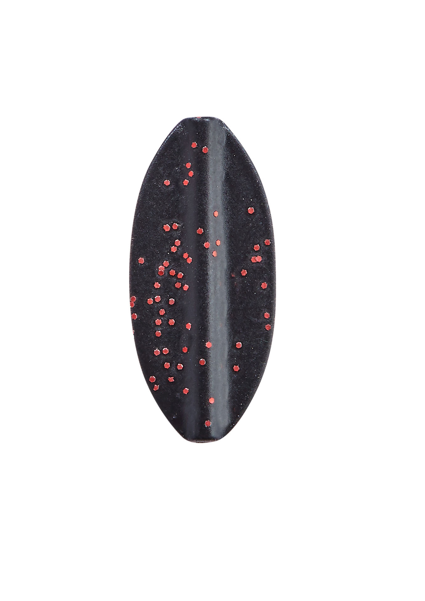 Pro Staff Series Metallica Inliner Spoon 3,5g Rot-Schwarz-Glitter