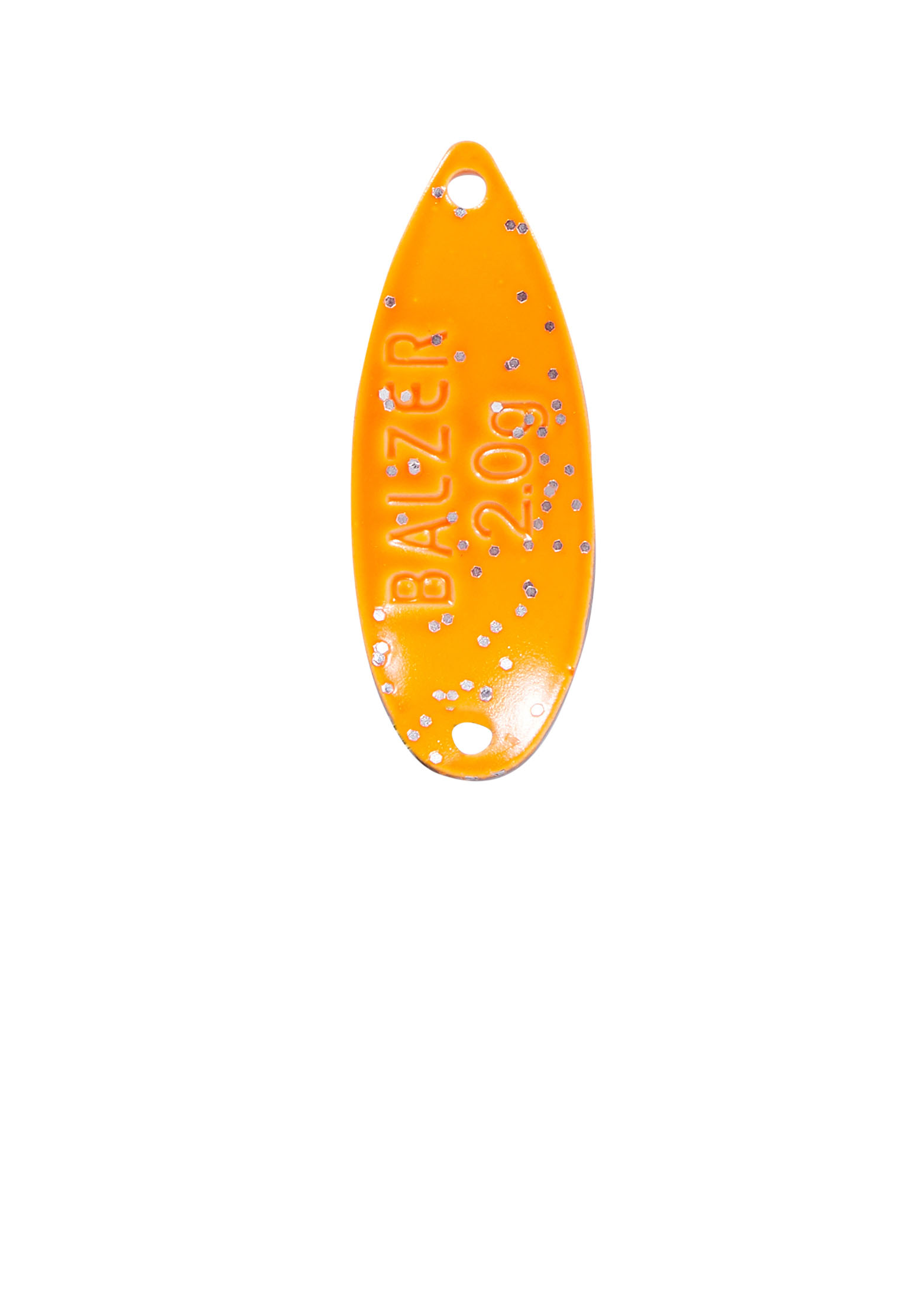 Metallica Catcher Spoon 3,5g Silber-Orange-Glitter