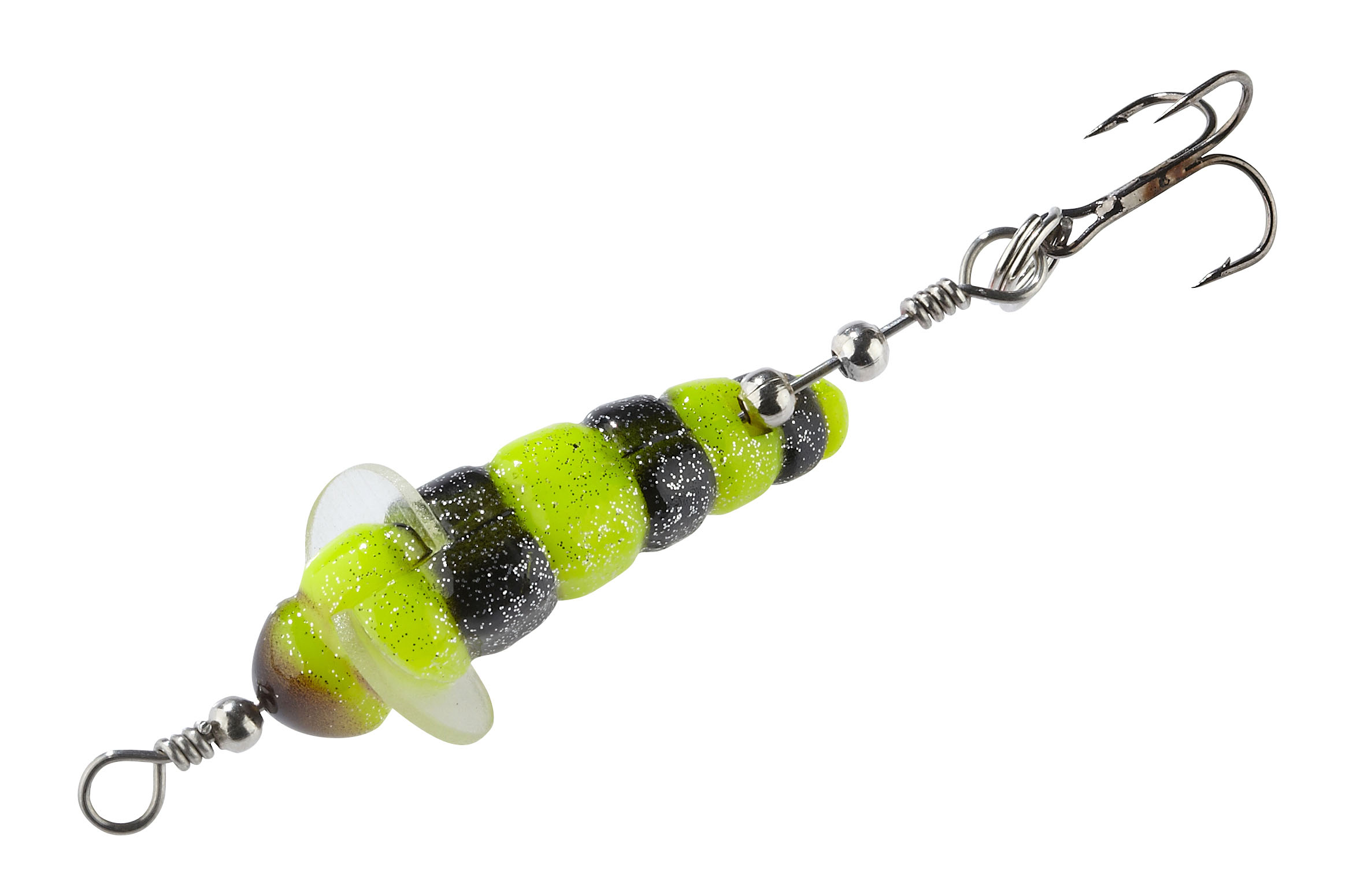 Trout Attack Killer Made 4cm 2,5g gelb-schwarz UV