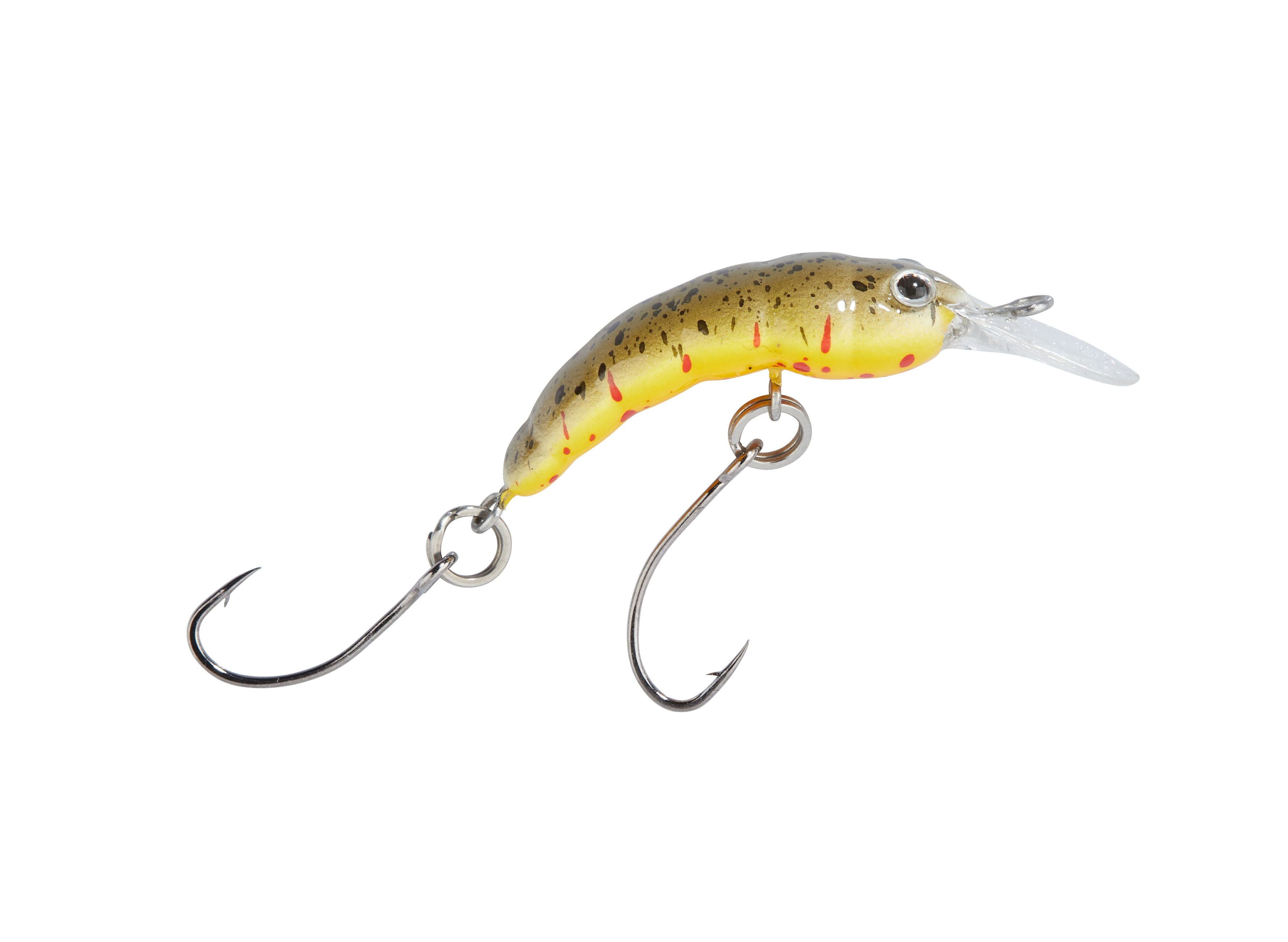Trout Attack Forellenwobbler "Hectic Maggot" SI brown pellet