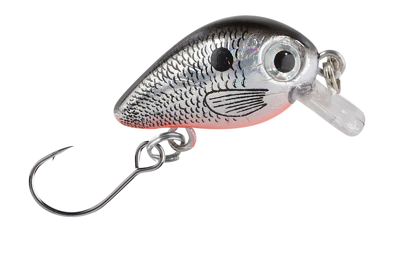 Trout Attack Wobbler Trout Crank Weißfisch 3cm 2g