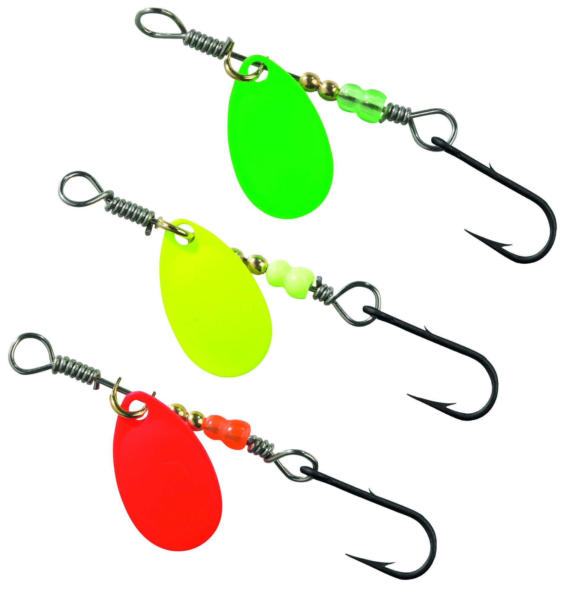 Trout Attack Sbiro Spinner-Sortiment Einzelhaken 1,5g