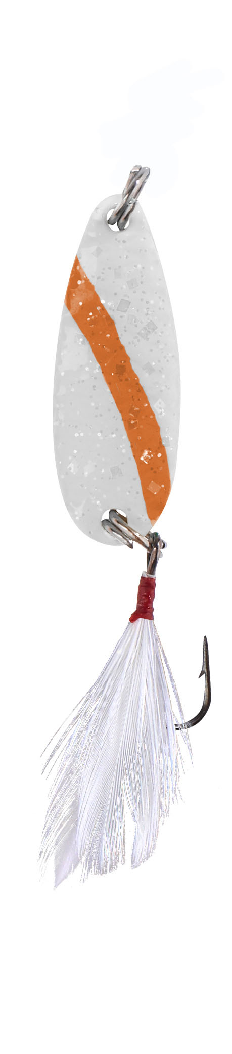 Trout Attack Star Dust Forellenblinker weiß-orange 6,5g