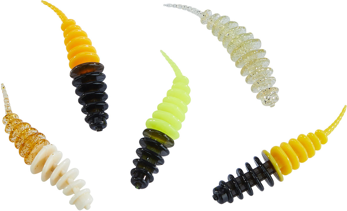 Trout Collector Forellenwürmer Mix 2 Fisch 5cm