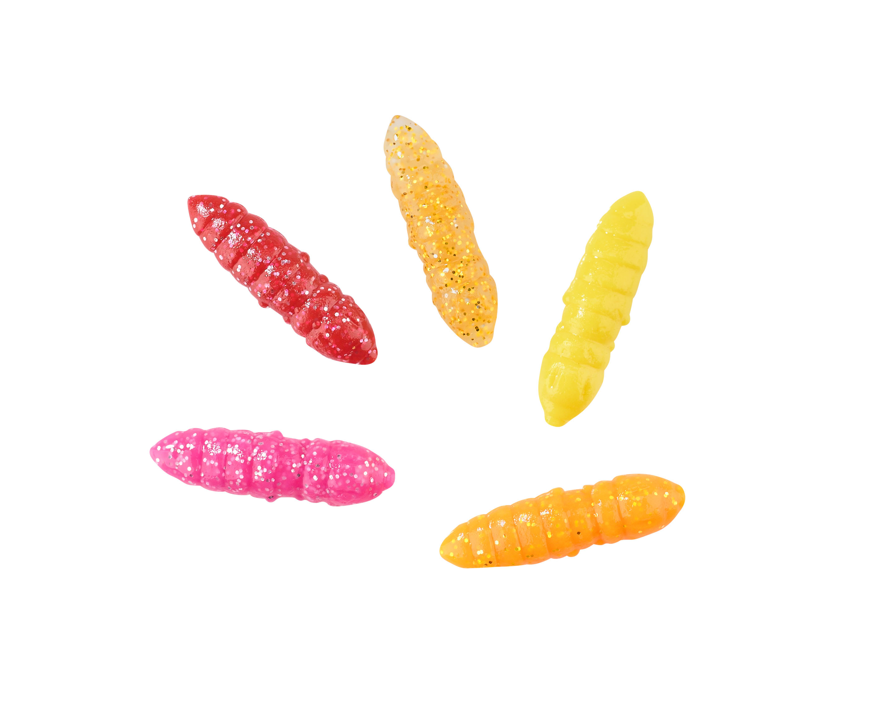 Trout Collector Larva Mix 4 Knoblauch 3cm