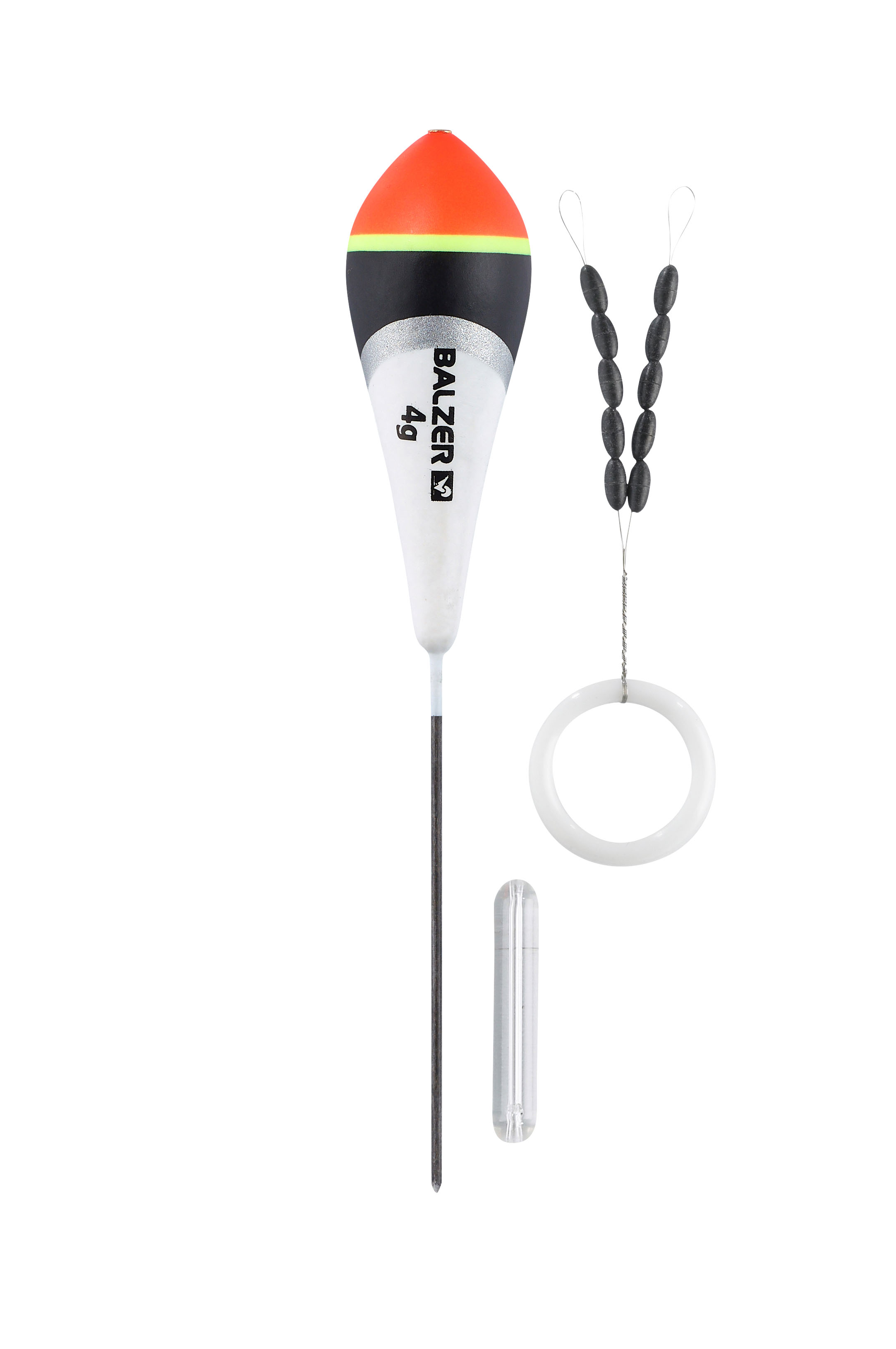 Forellenpose A mit Glasgewicht und Schnurstopper, 3g