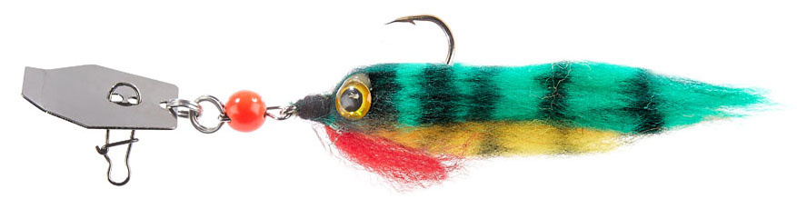 Streamer Chebu Chatter Lure Barsch 0,75g orange