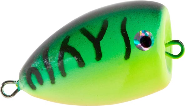 Trout Attack Popper Splash mit Rasseln Fireshark, 3cm, 3g
