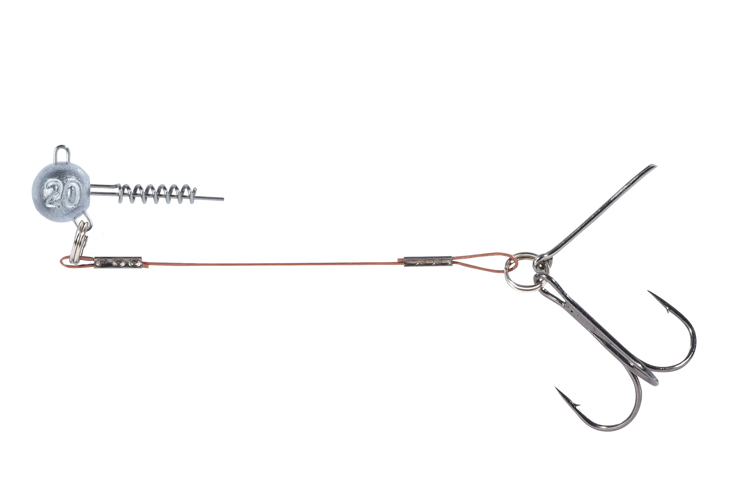 Shirasu Hechtsystem Screw Jighead 6,5cm 10g