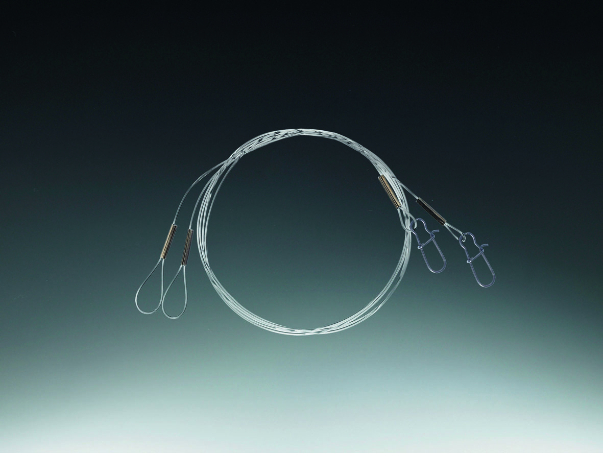 Shirasu Hardmono-Vorfach/Einhänger 30cm 0,50mm 11kg