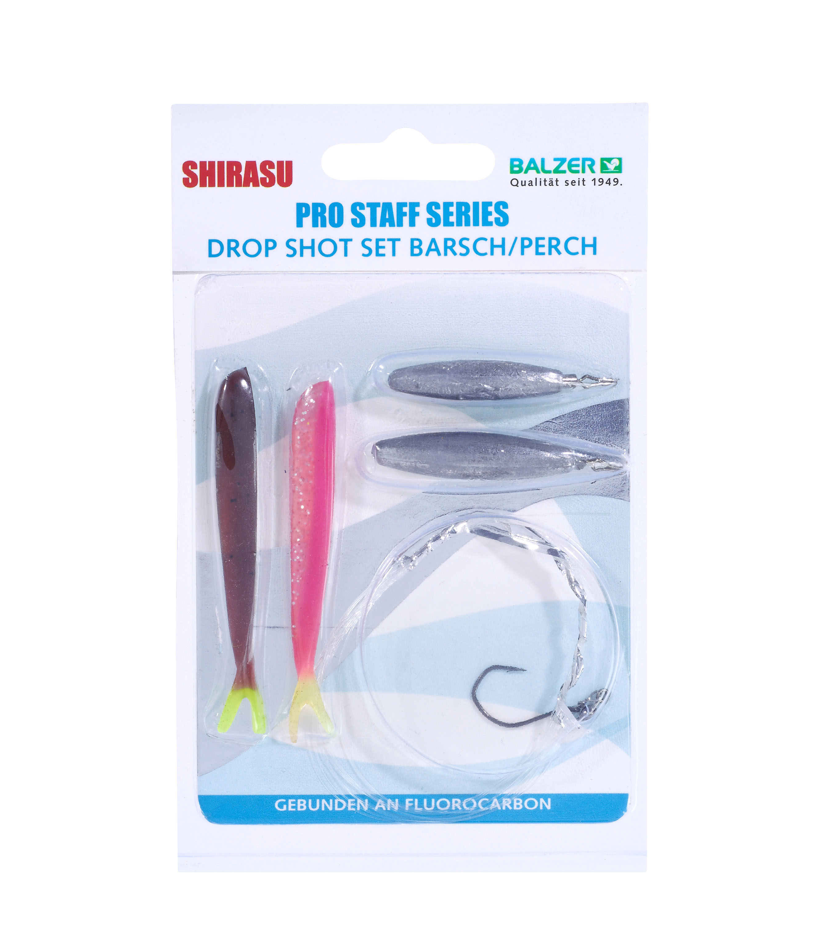 Shirasu Drop Shot Barsch Set