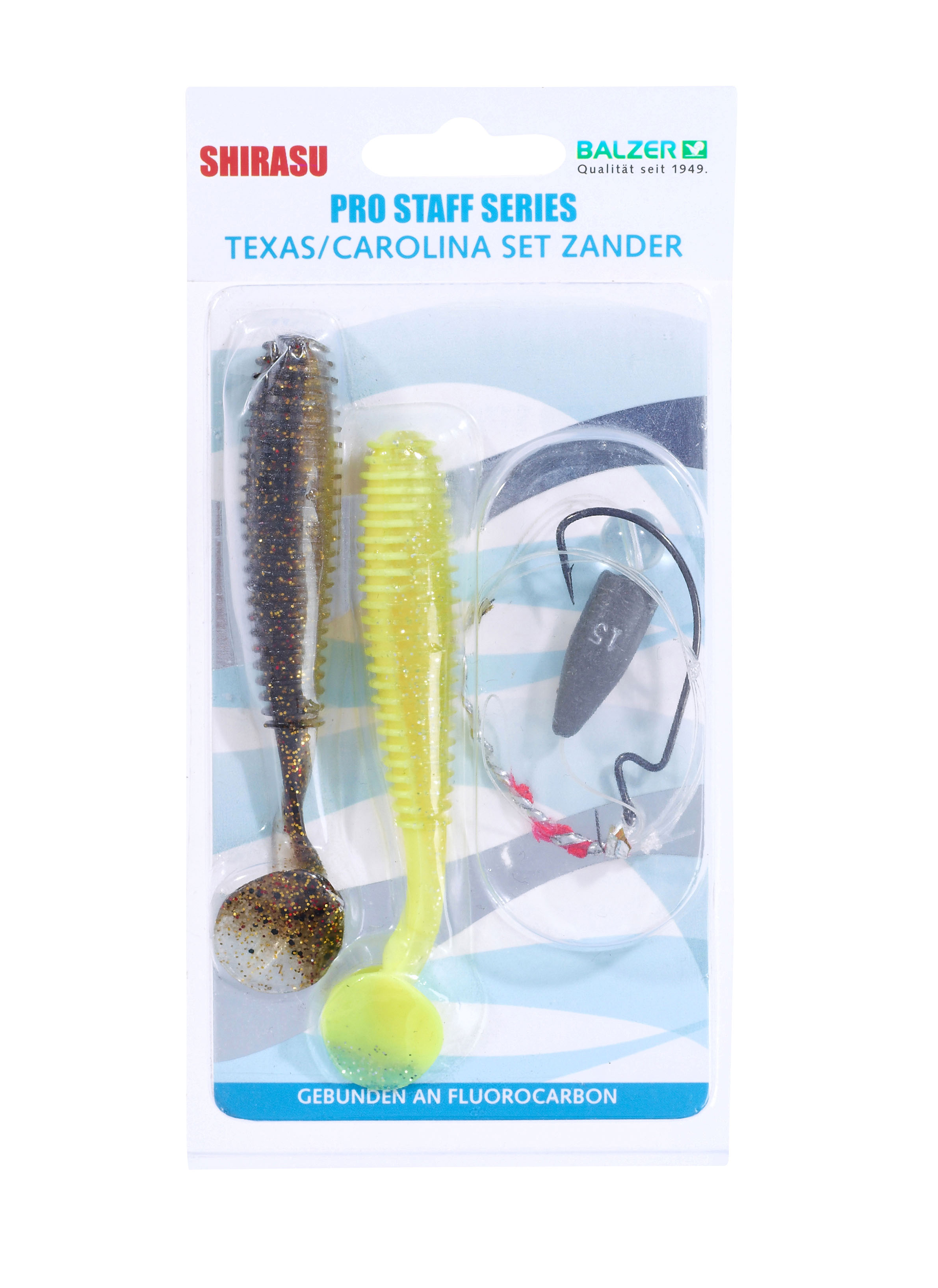 Shirasu Carolina/Texas Set Zander