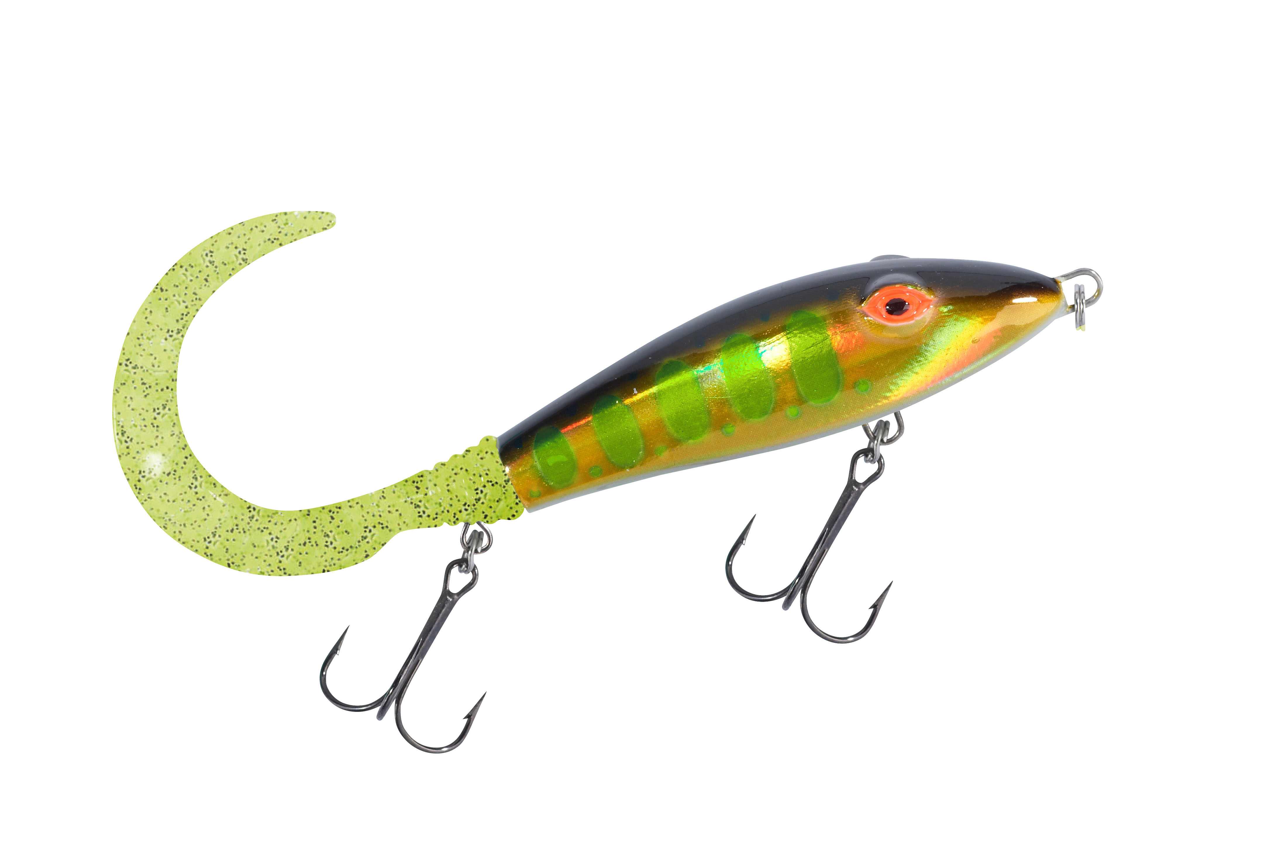 Shirasu Tail Bait Pike Dancer Green Nugget 30g