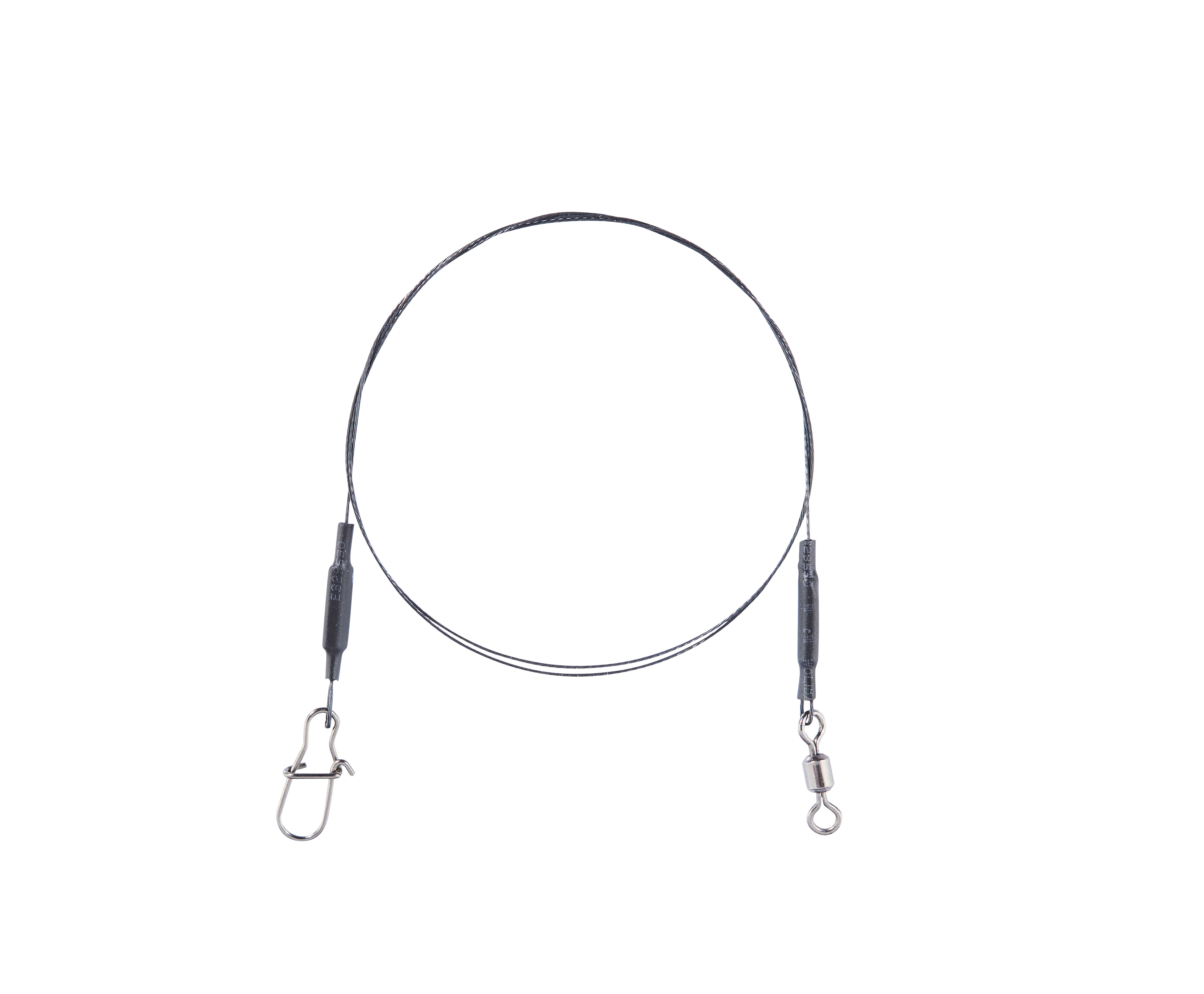 1x7 Titanium Vorfach mit Wirbel, 35cm, 13kg