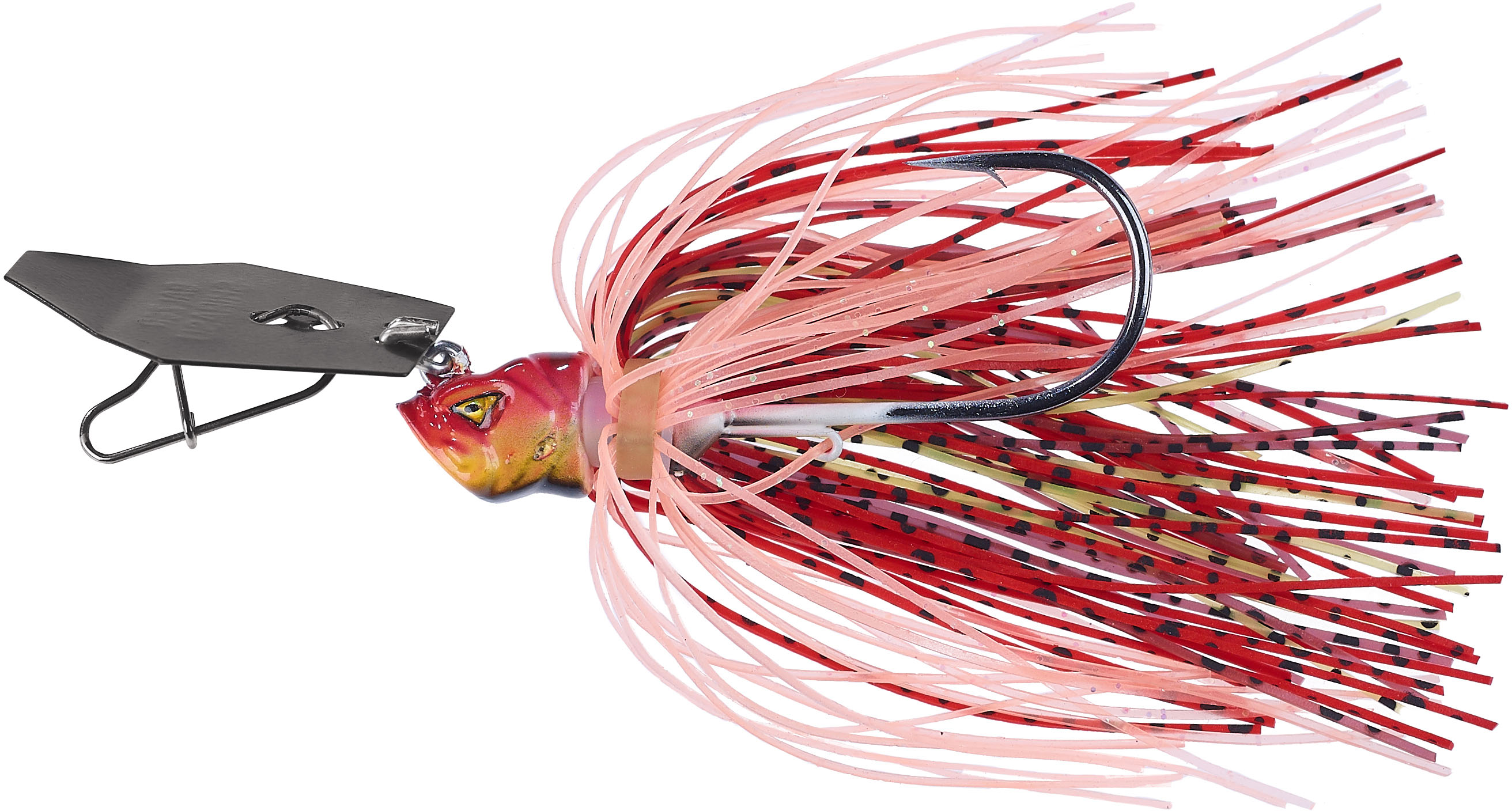 Shirasu Evil Chatter, #3/0, 5g Red Craw