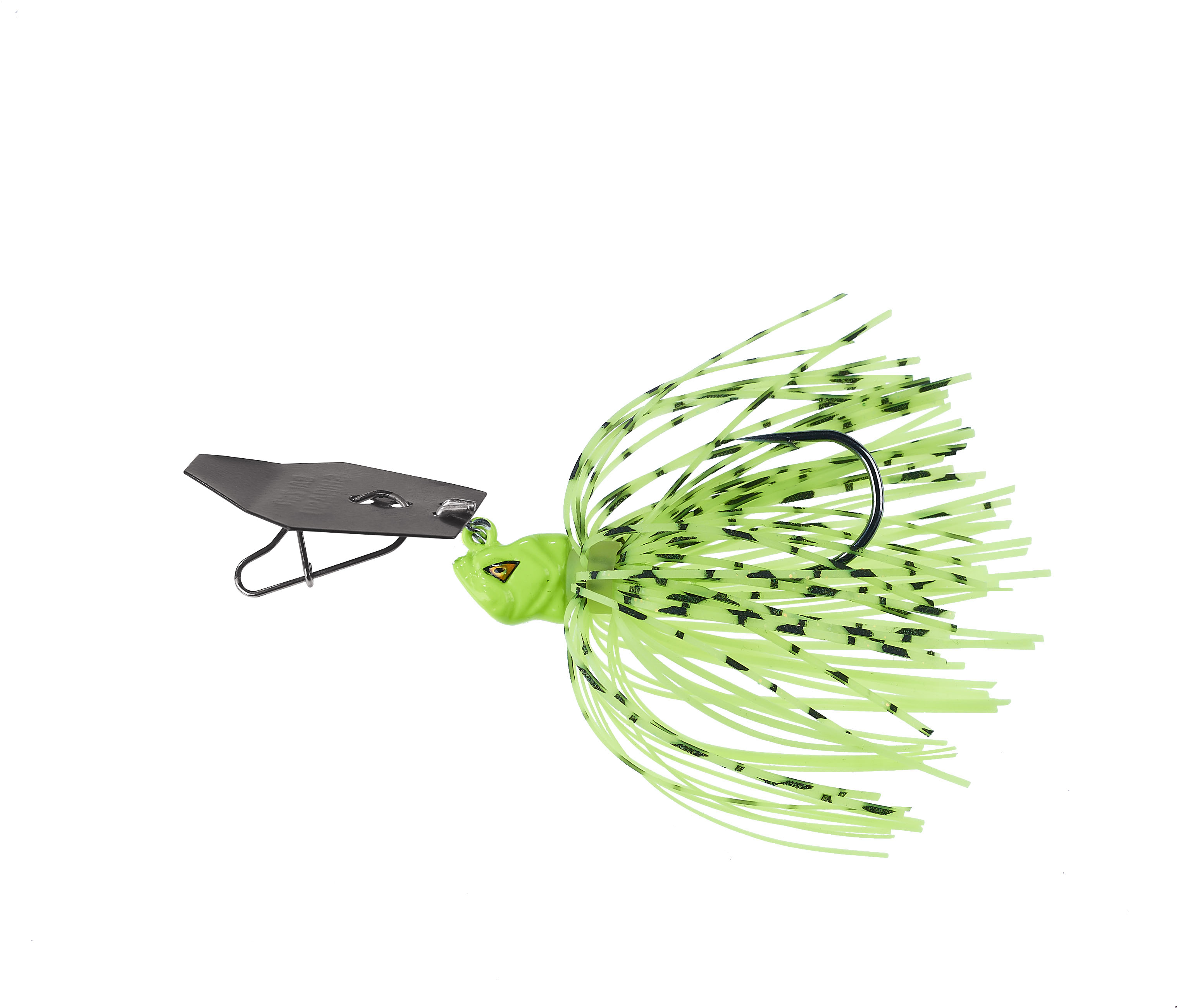 Shirasu Evil Chatter, #5/0, 7.5g Chartreuse Pepper
