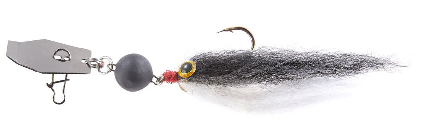 Streamer Cheburashka Chatter Lure Weissfisch 10g