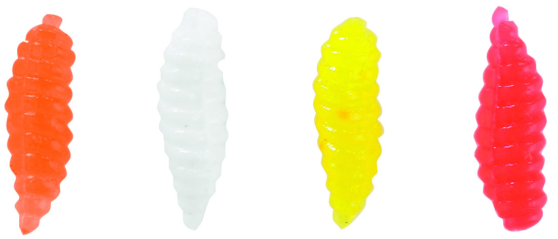 Feedermaster Soft Maden farbig, 15mm