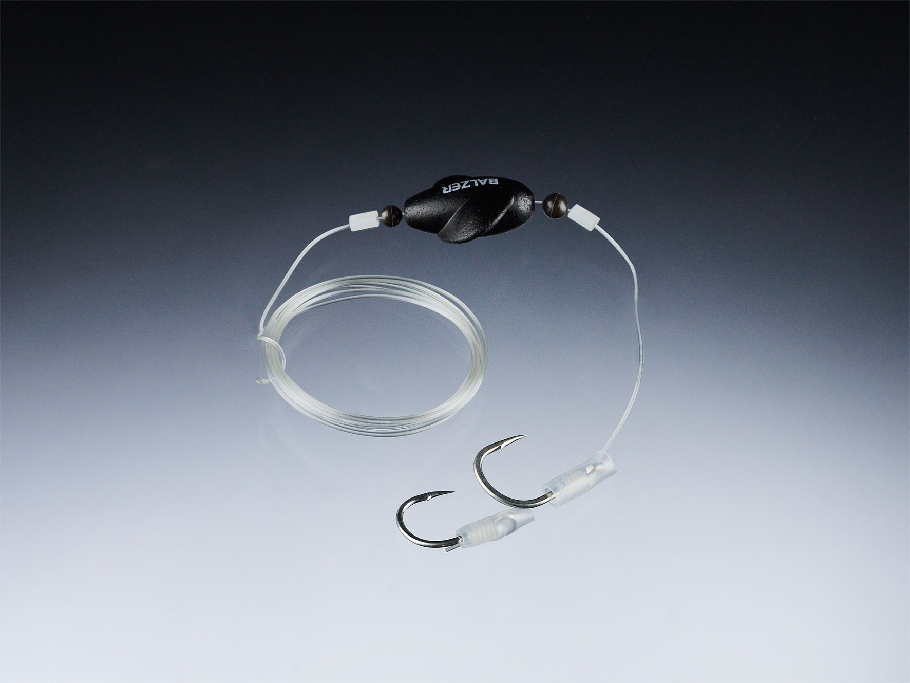 Micro Propeller System für Köderfisch, schwarz