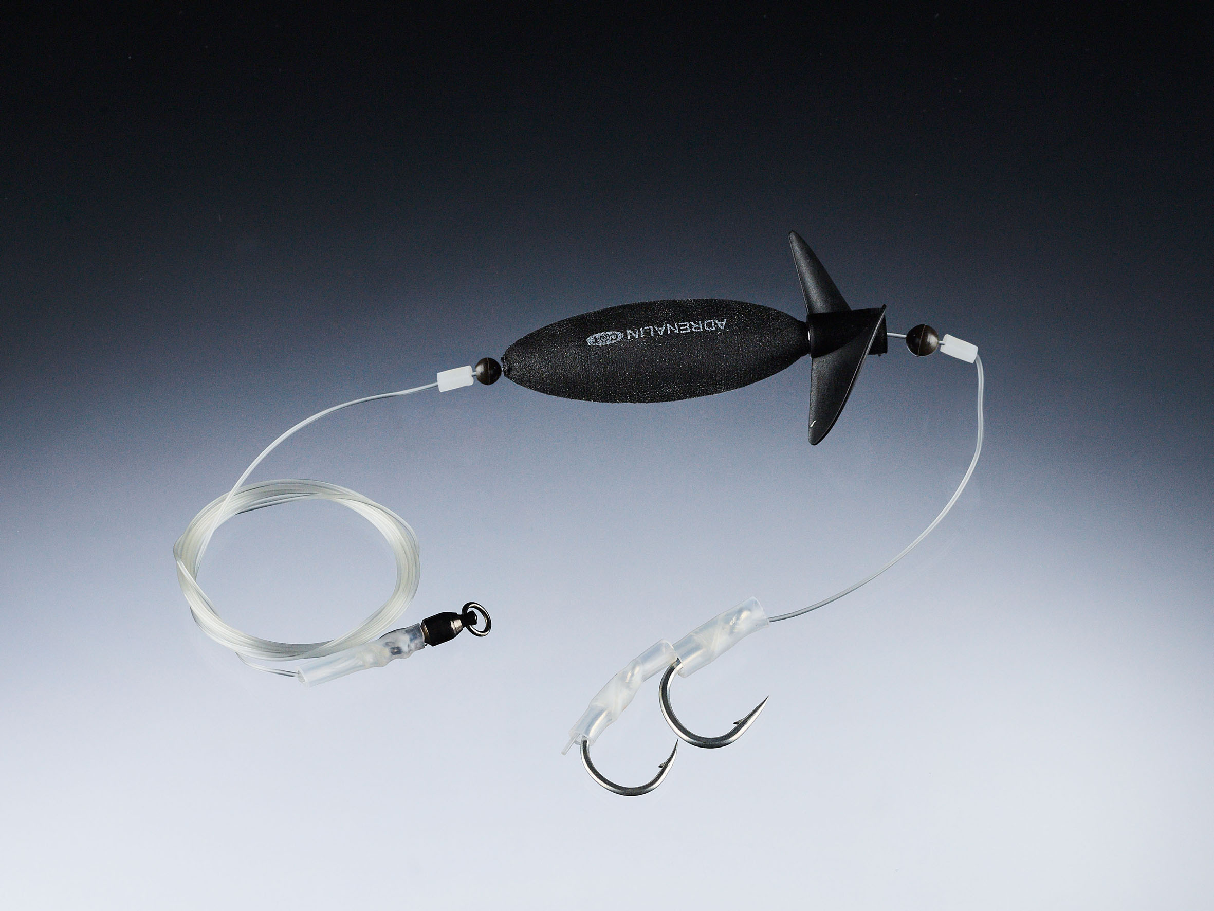 Propeller U-Posen System für Köderfisch und Wurmbündel